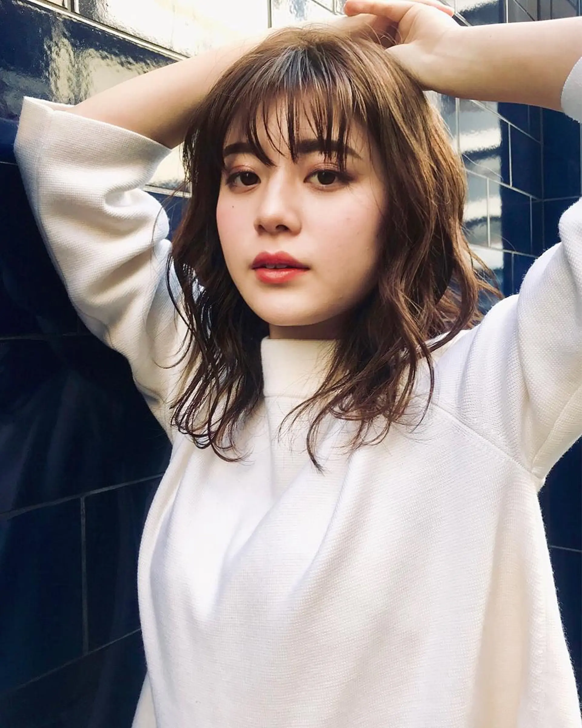 ミディアム Ｖｉｏｔ  銀座 樋口 桃佳のヘアスタイル