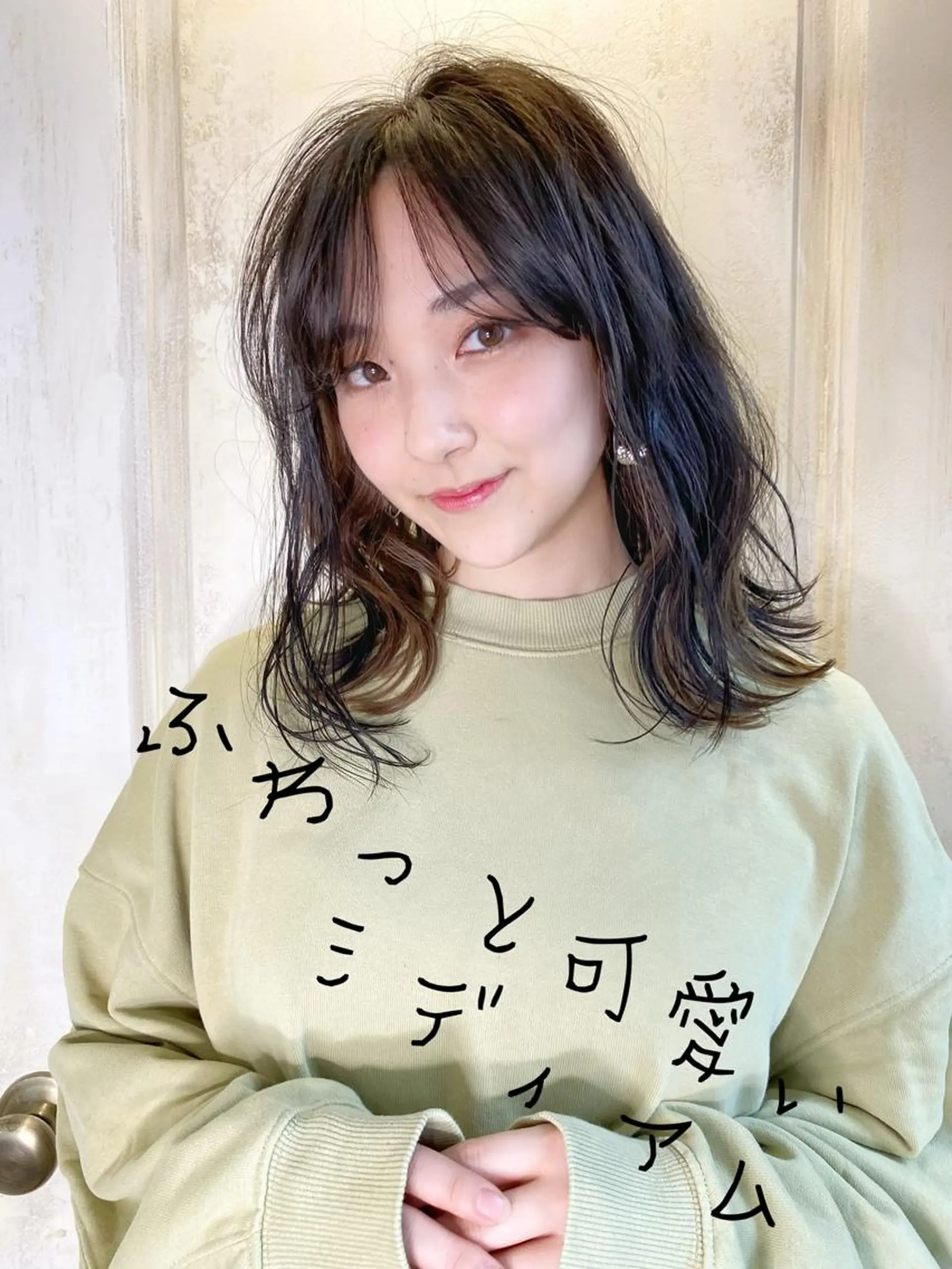 ミディアム ヒラヤマ ユウスケのヘアスタイル