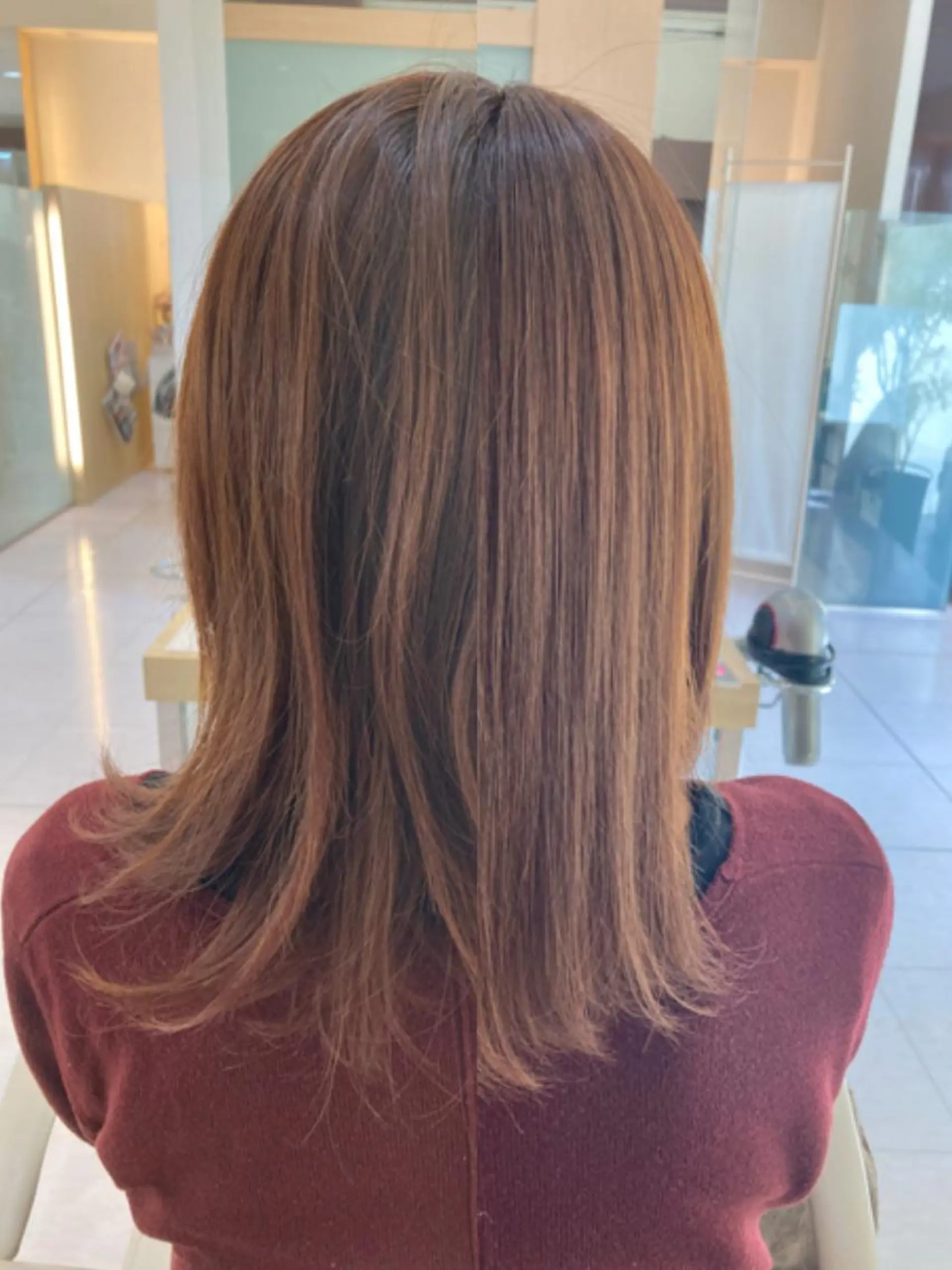 ミディアム 後藤 瑞季のヘアスタイル