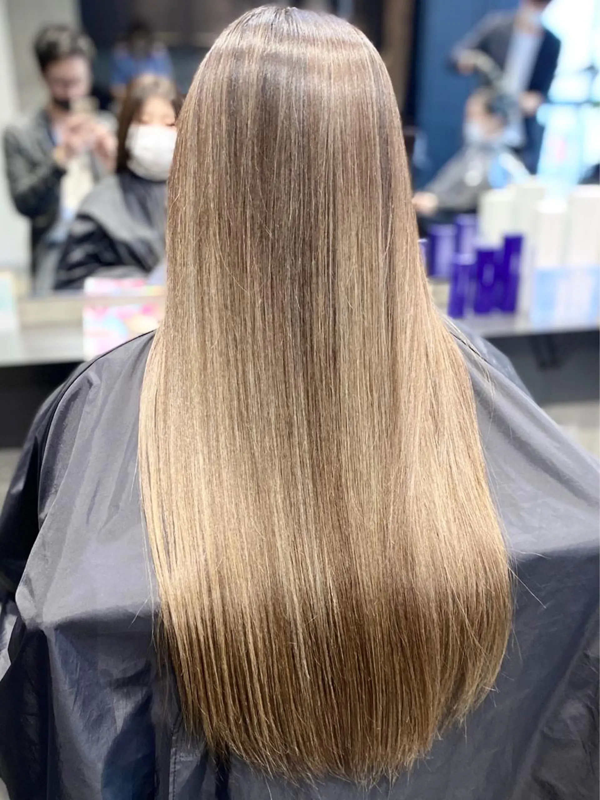 ロング カラー ハイライトカラー ハイライト Mogami Kengoのヘアスタイル