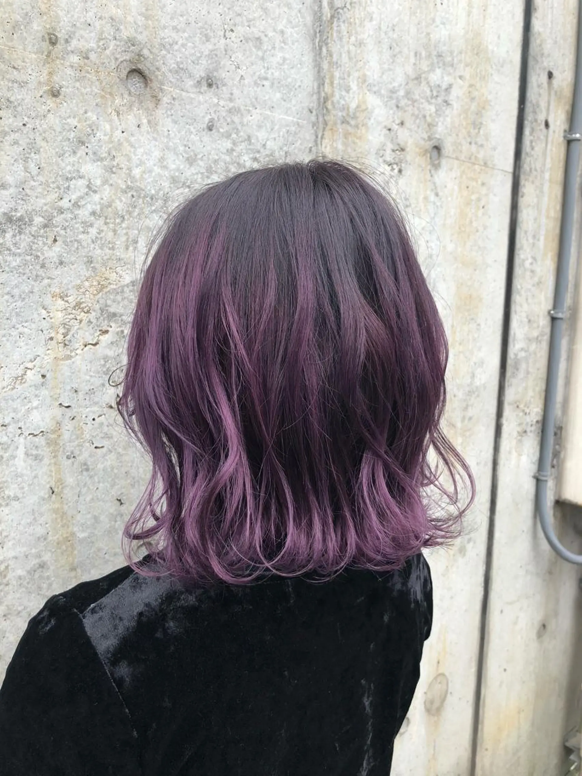 ショート カラー ブリーチ グラデーションカラー ハイライトカラー ハイライト KANAMI日暮里 韓国ヘア・メイクのヘアスタイル