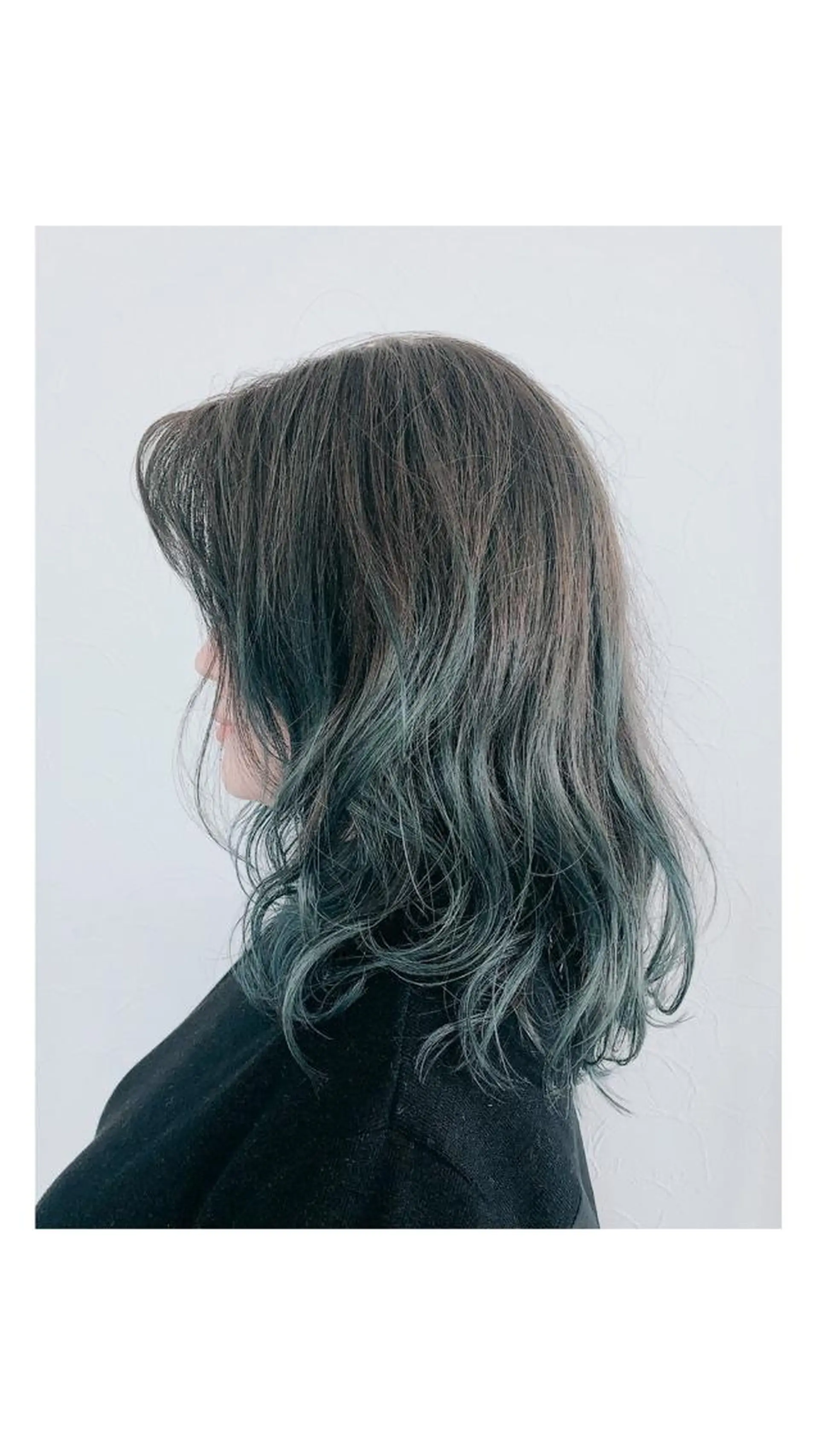 セミロング アッシュ hair salon FAWN🦌のヘアスタイル