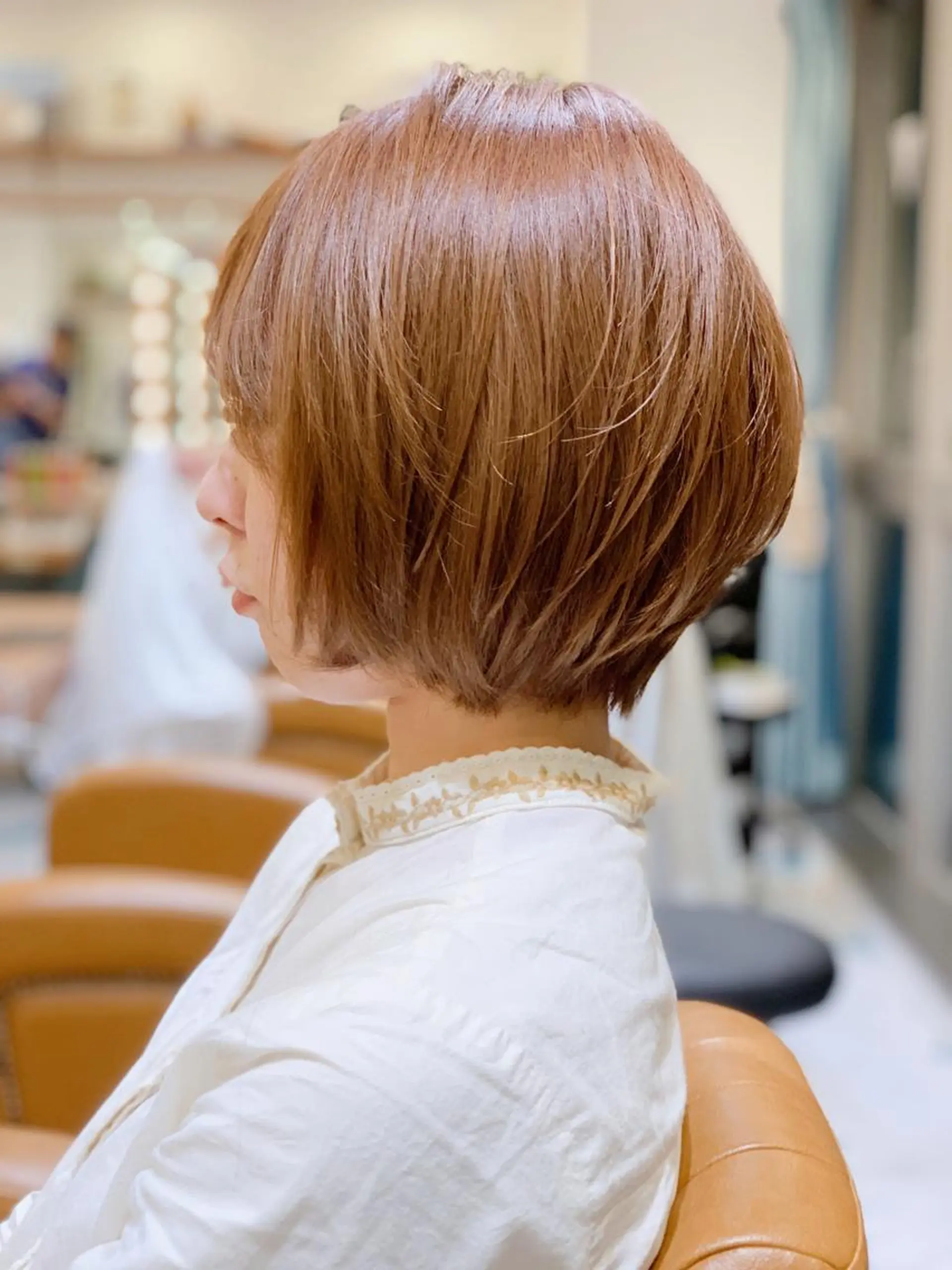 ショート くびれヘア ショートヘア Lond enikaのヘアスタイル