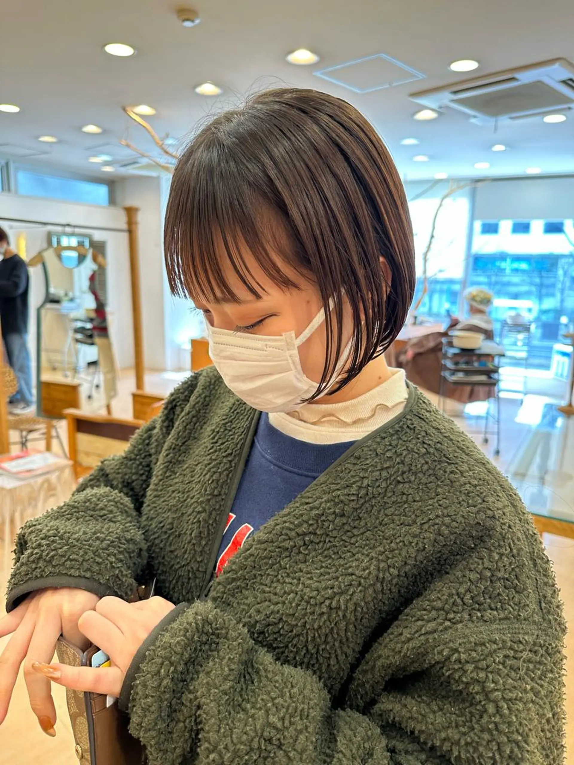 ショート カラー カット ヘアカラー トリートメント Gardenhair 小笠原篤矢ショートのヘアスタイル