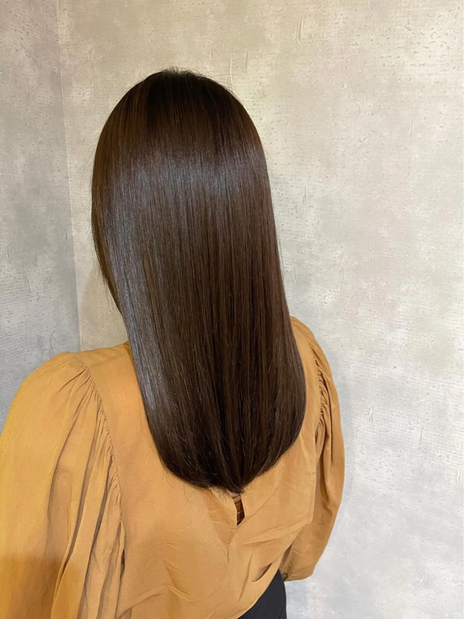 ロング 髪質改善 栗本 博史のヘアスタイル