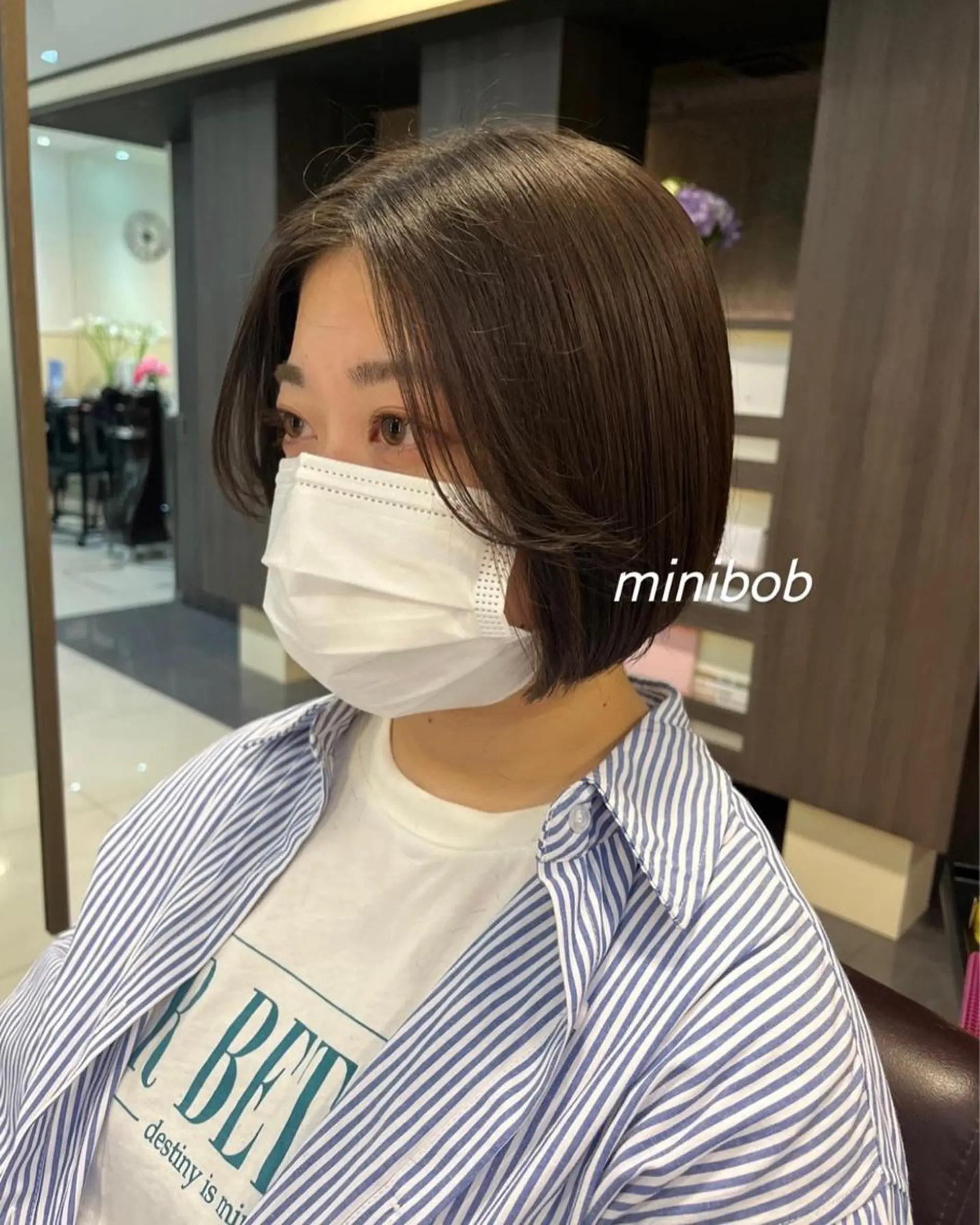 ショート カット ぷつっとボブ/ちゅる ピンク/mika☆のヘアスタイル