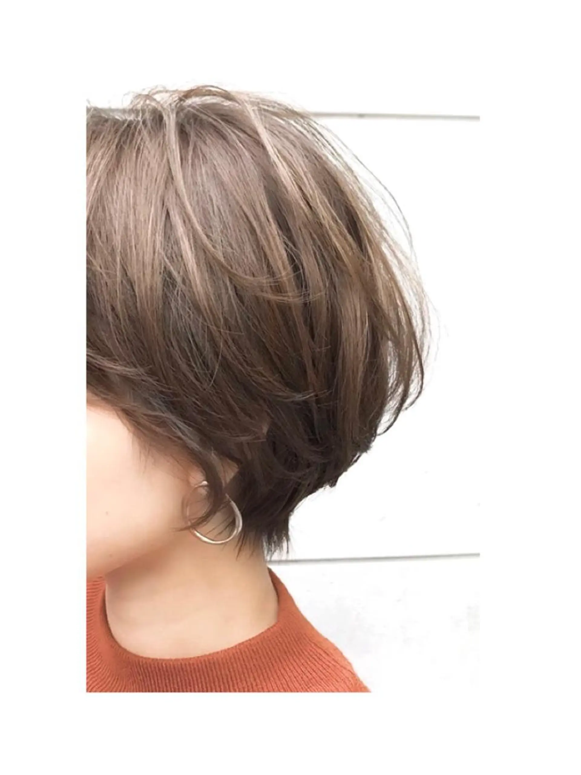 ショート カラー ワタベ ハヤト/ トップデザイナーのヘアスタイル