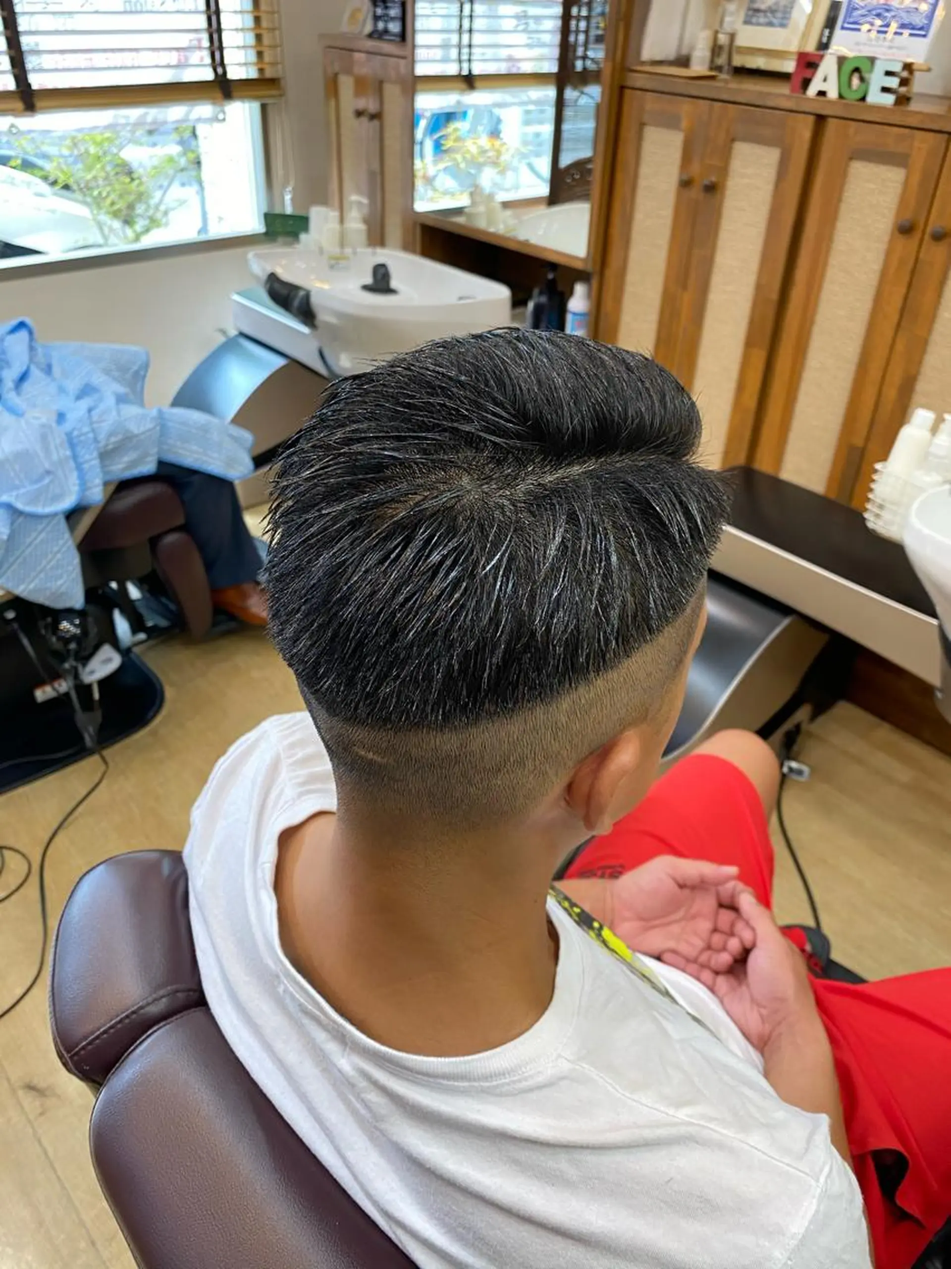 ショート メンズ 浅見 天翔のヘアスタイル