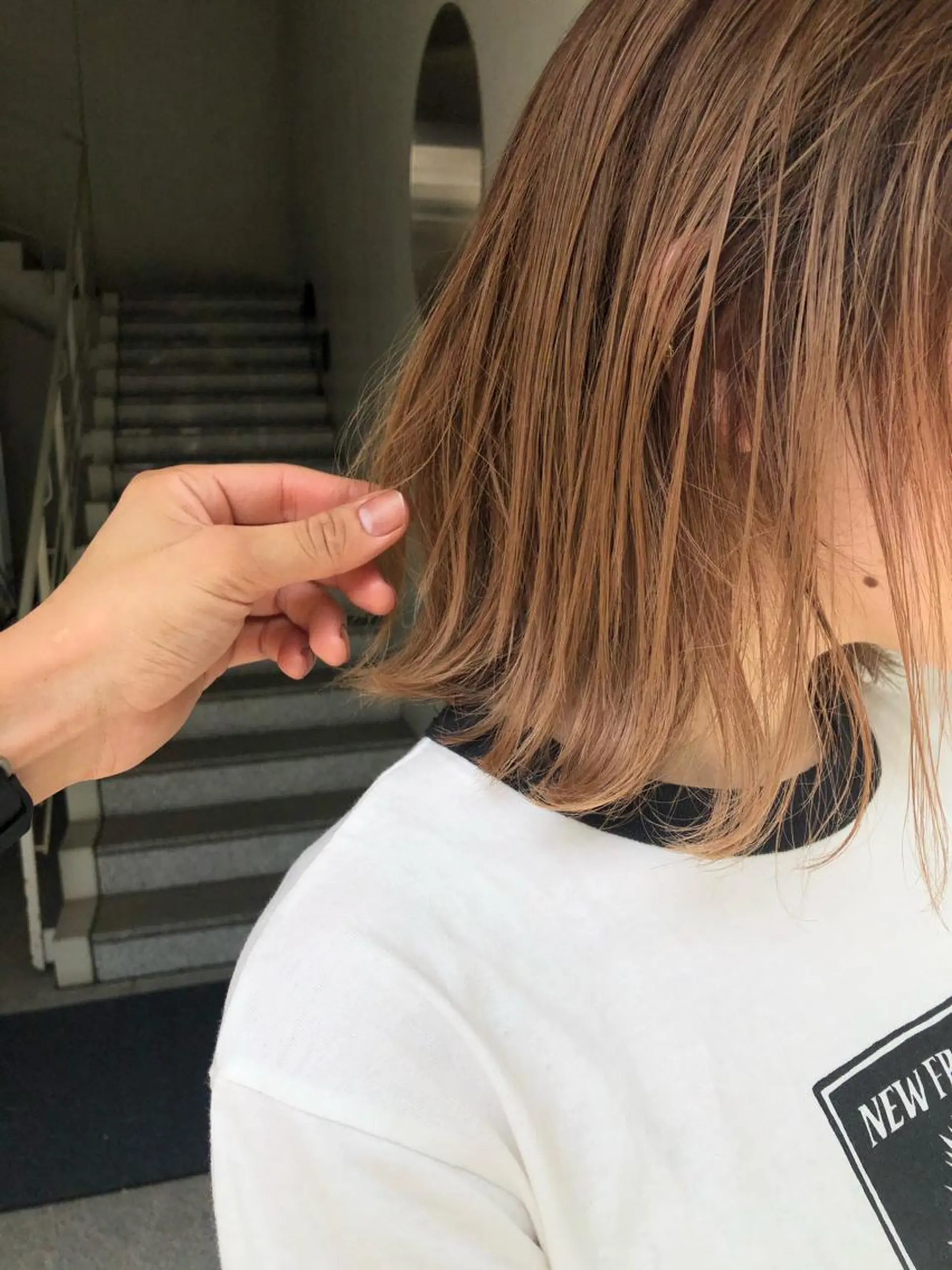 ミディアム カラー カット ヘアカラー トリートメント “ミニモ最高評価獲得 “代表"Kohei"のヘアスタイル