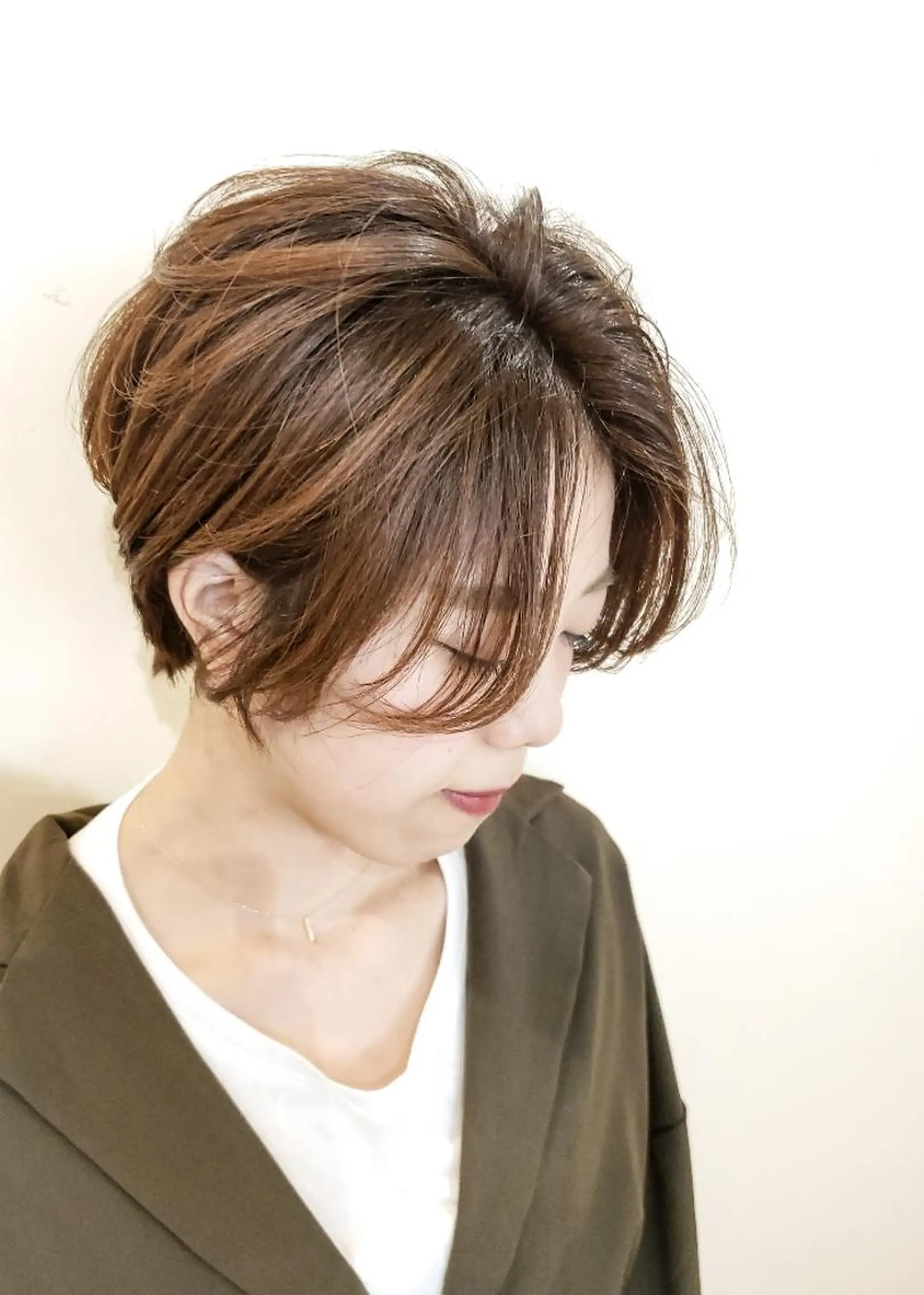 ショート カラー ショートヘア 尾野 恭平のヘアスタイル