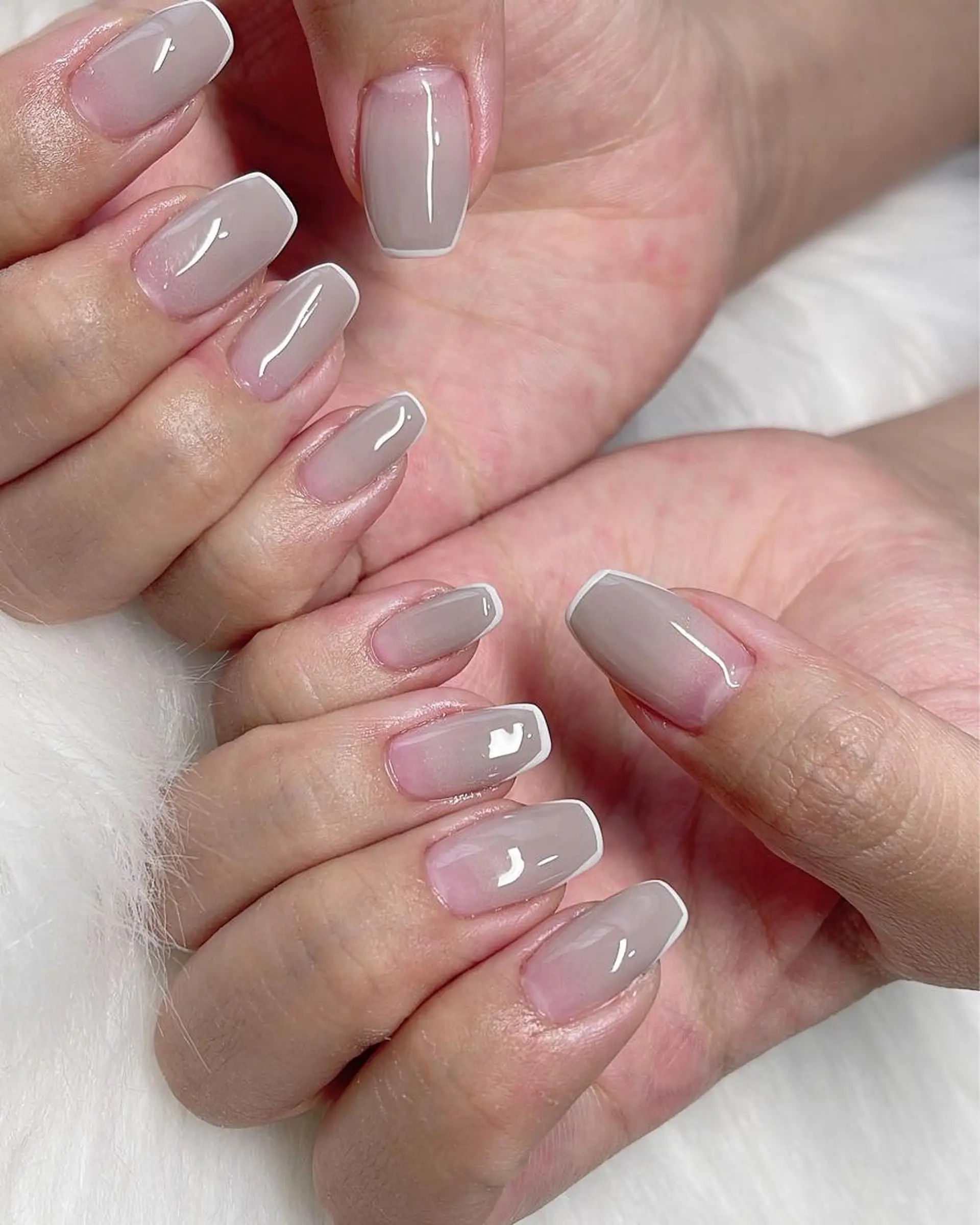 ミディアム カラー ネイル Collection Nailsaronのネイルデザイン