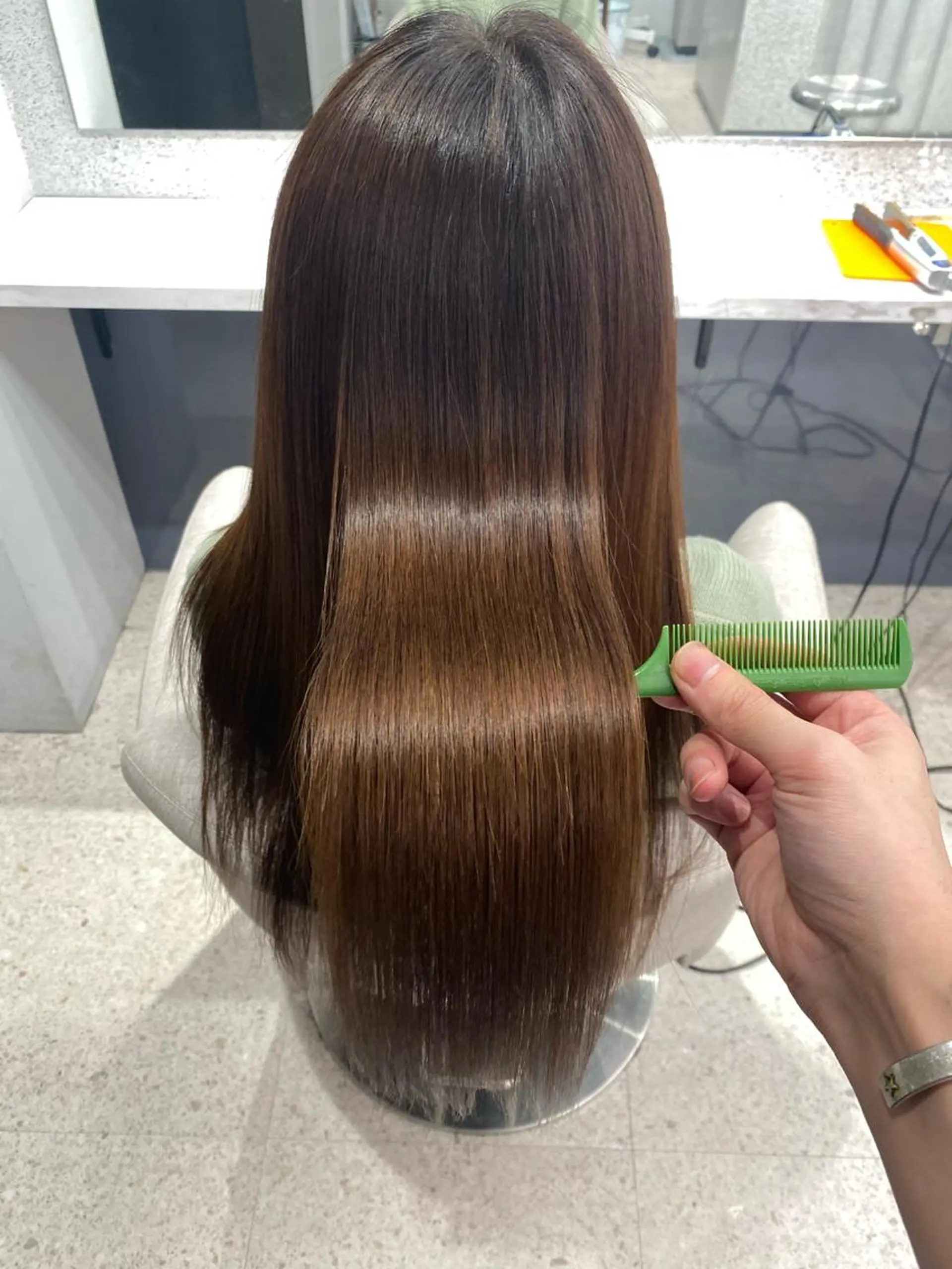 ロング レイヤーカット/ 髪質改善/羽柴りくのヘアスタイル