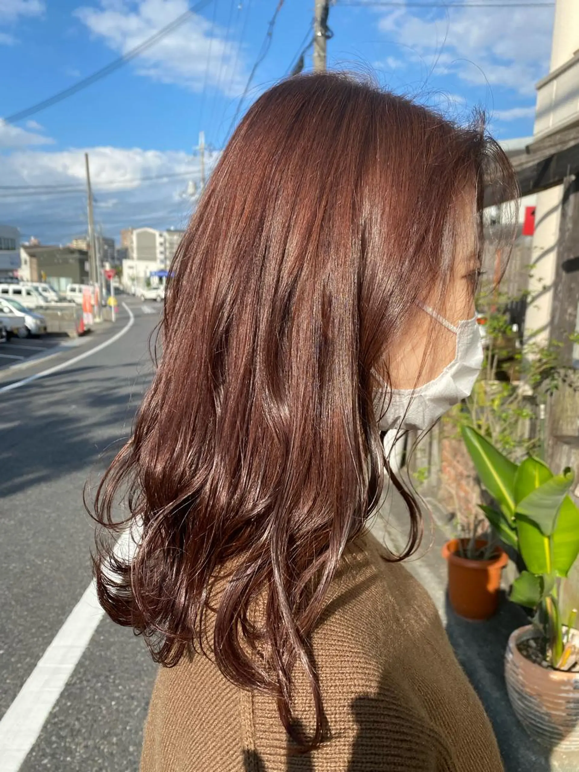 セミロング M. YURIのヘアスタイル