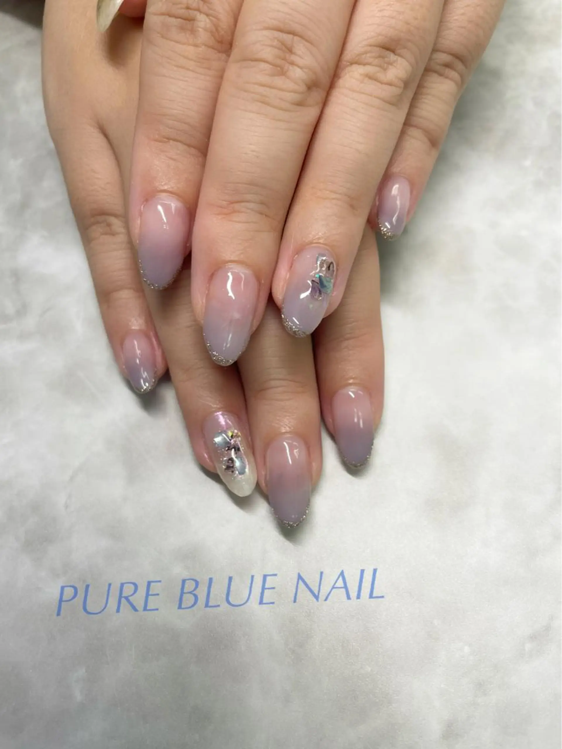 ネイル PURE BLUE NAILのネイルデザイン