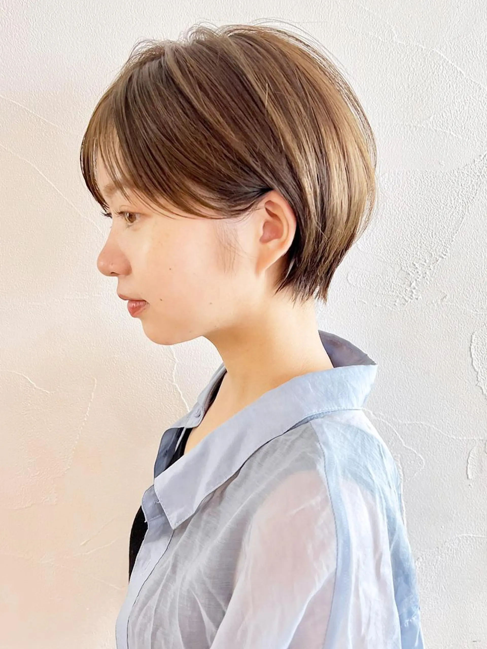 ショート カラー パーマ ヘアアレンジ ショートヘア ITbyALBUM 浦和店のヘアスタイル