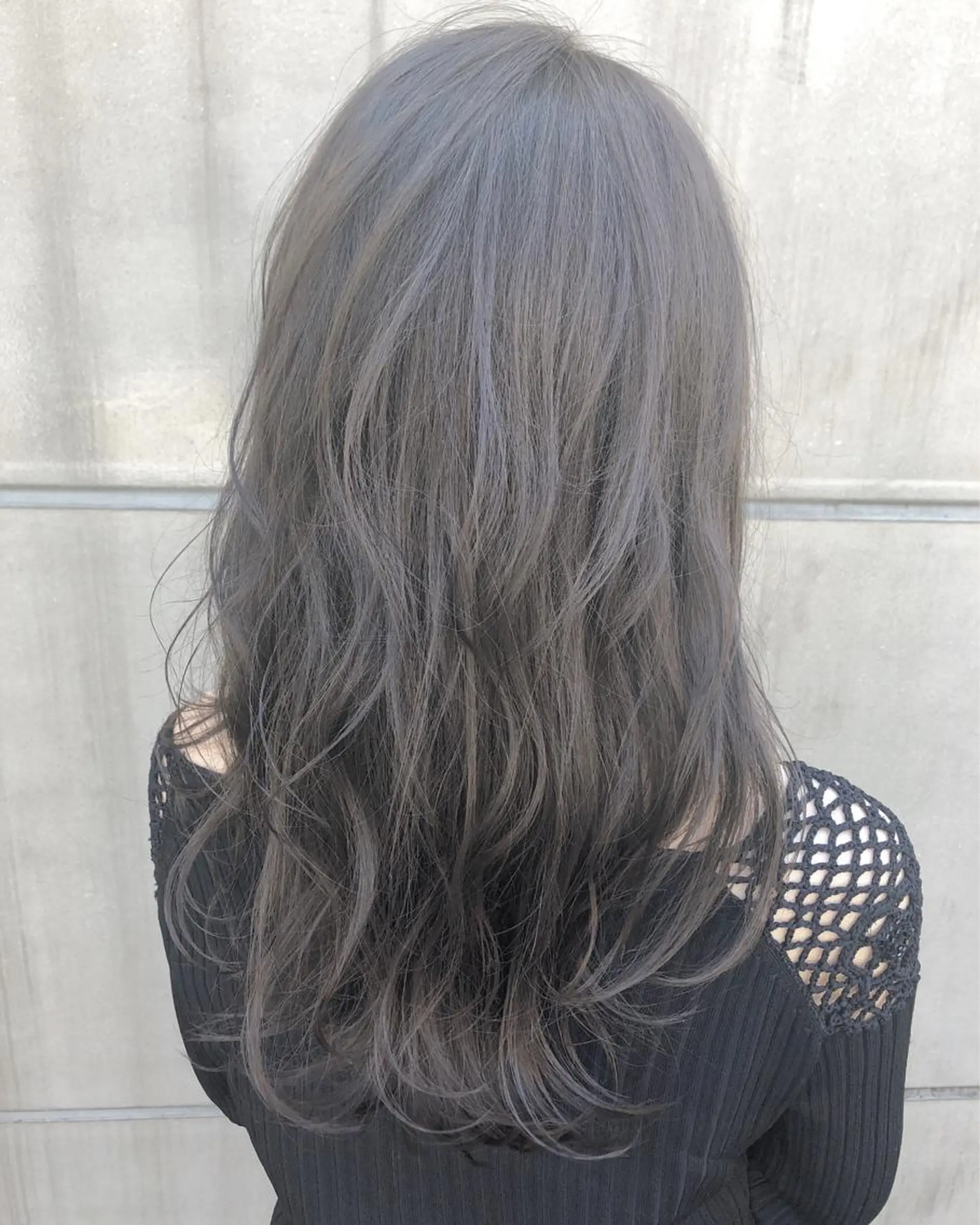セミロング カラー 北間 寛哉のヘアスタイル