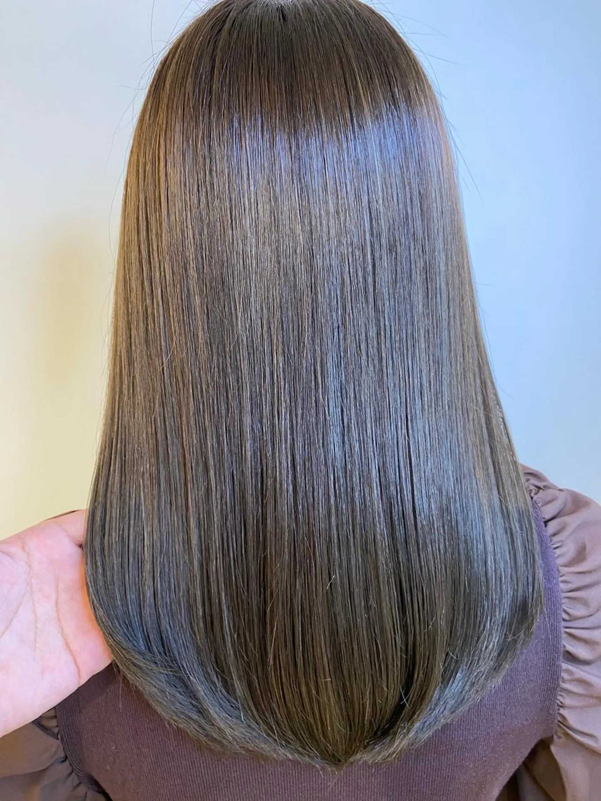 ロング 髪質改善 トリートメント パーソナルカラー骨格 顔タイプ　川野龍一のヘアスタイル