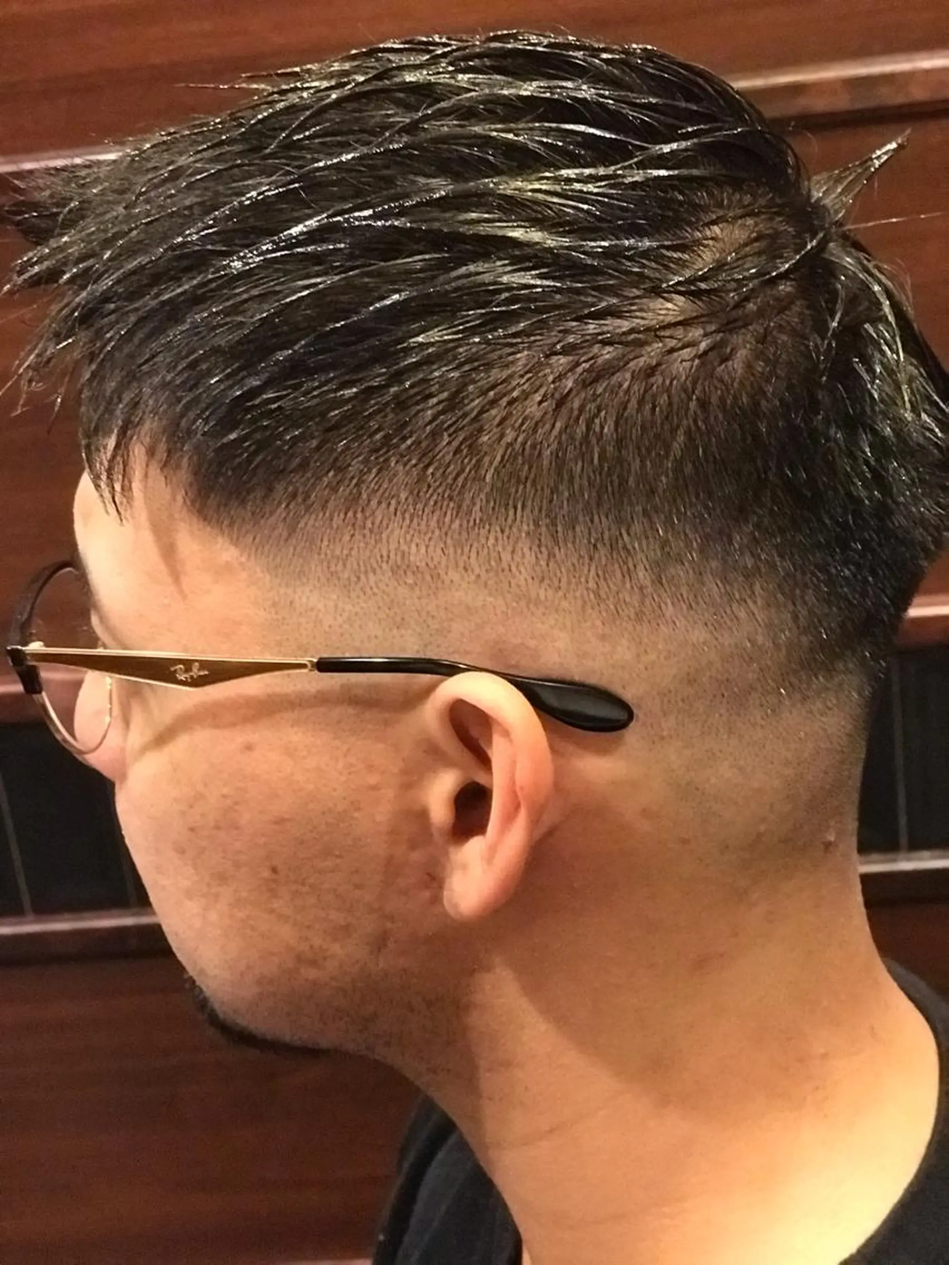 ショート 深夜23時まで営業 OR BARBERのヘアスタイル