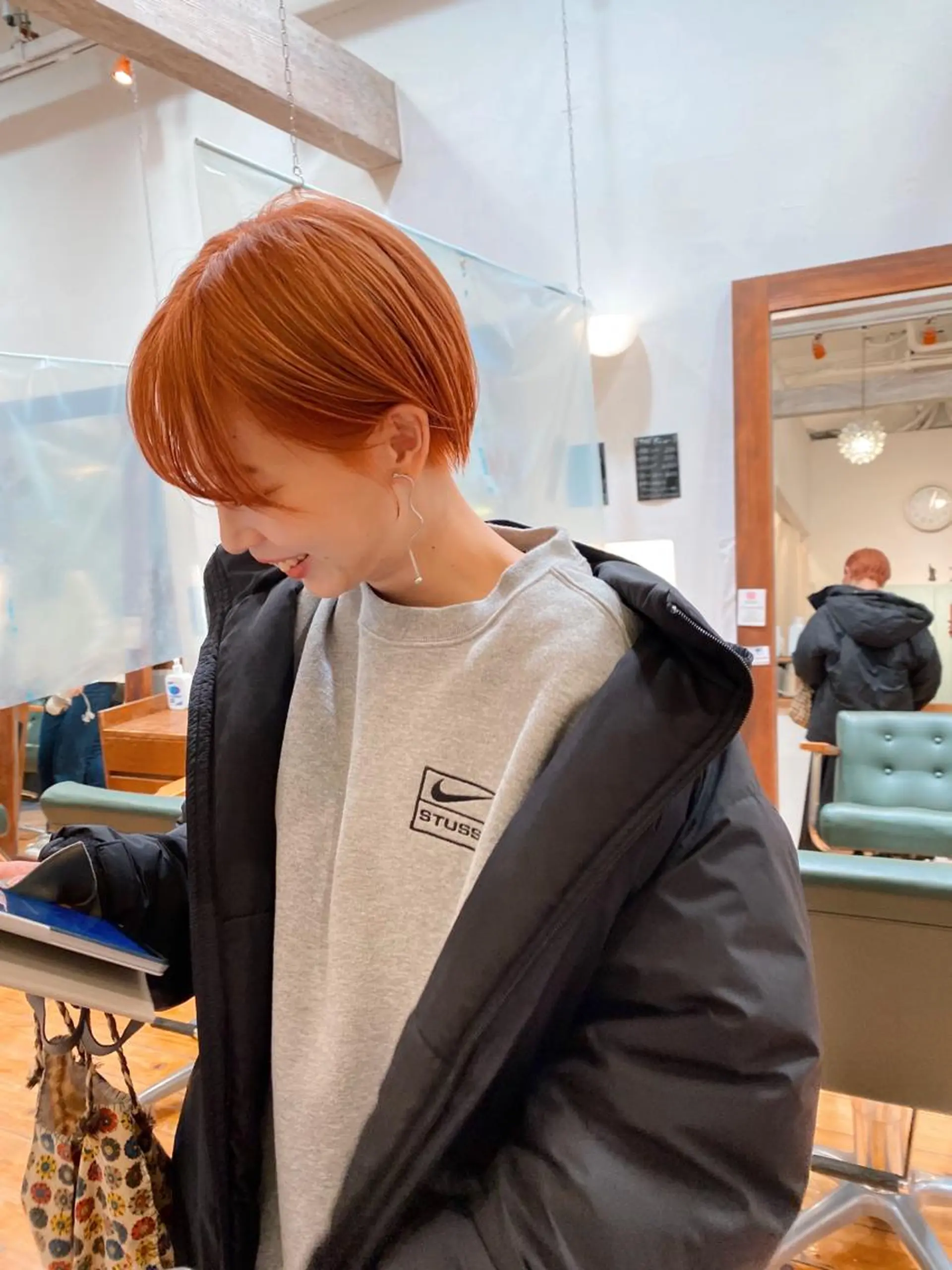 ショート カラー メンズカット特化柏駅 徒歩3分LOUのヘアスタイル