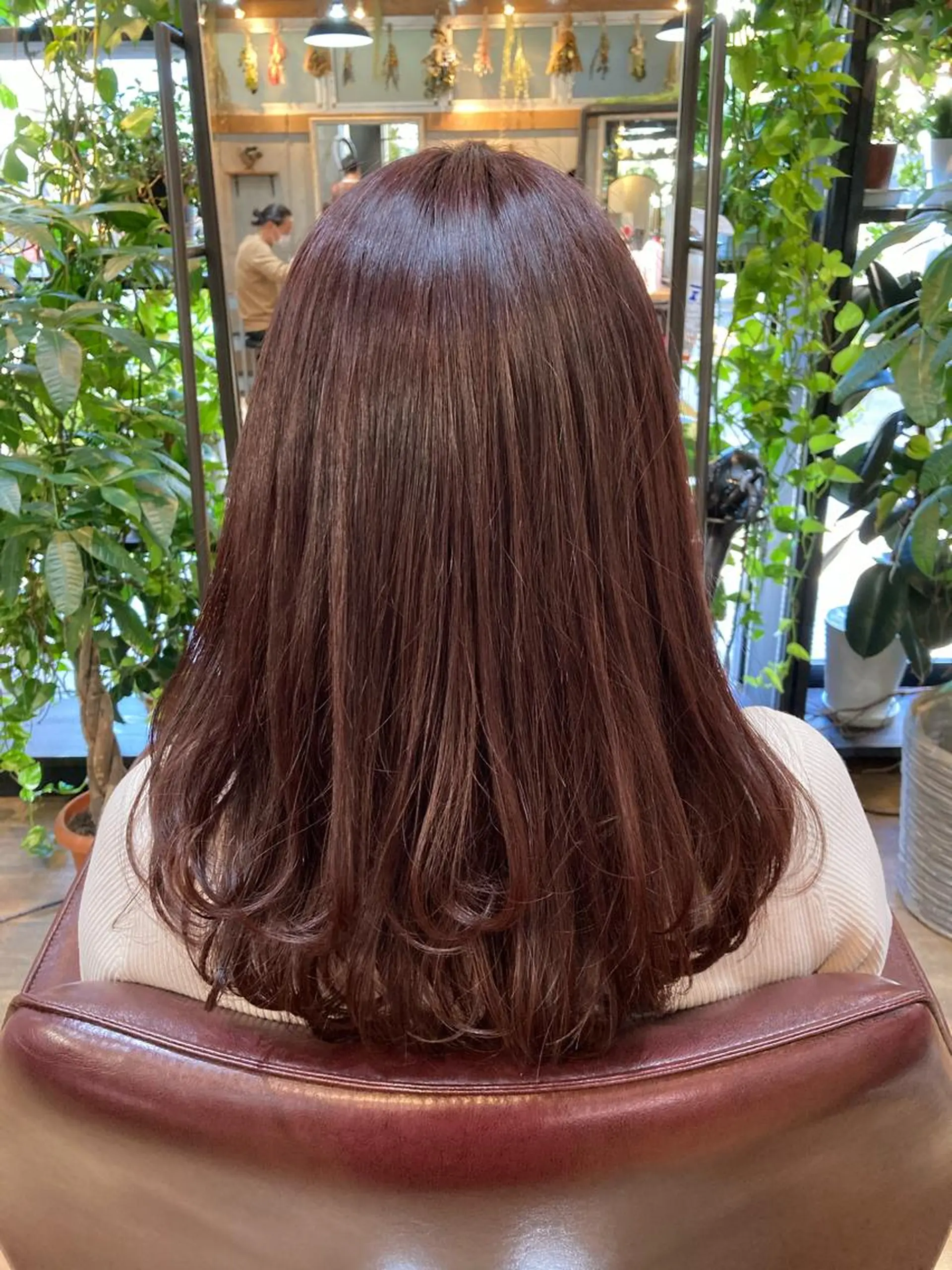 ロング カラー バイオレットカラー 縮毛矯正/髪質改善 /SATOKOのヘアスタイル