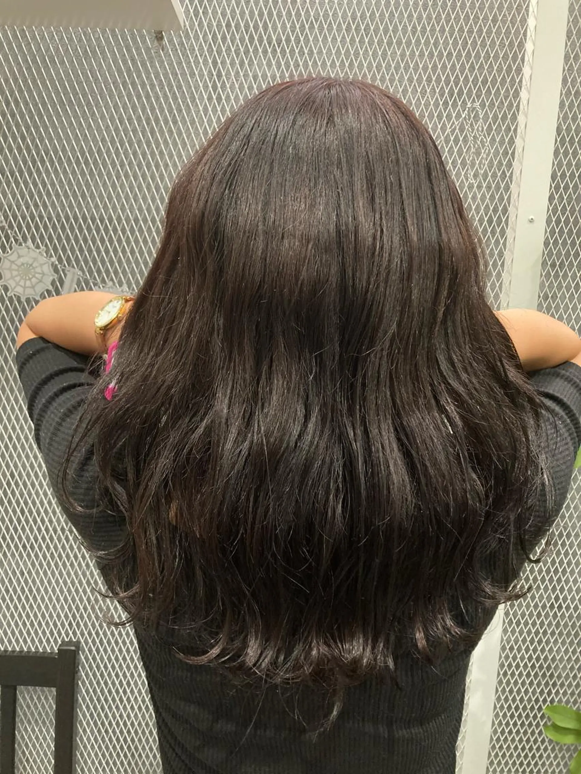 セミロング カラー 💎髪質改善💎 西森千夏のヘアスタイル