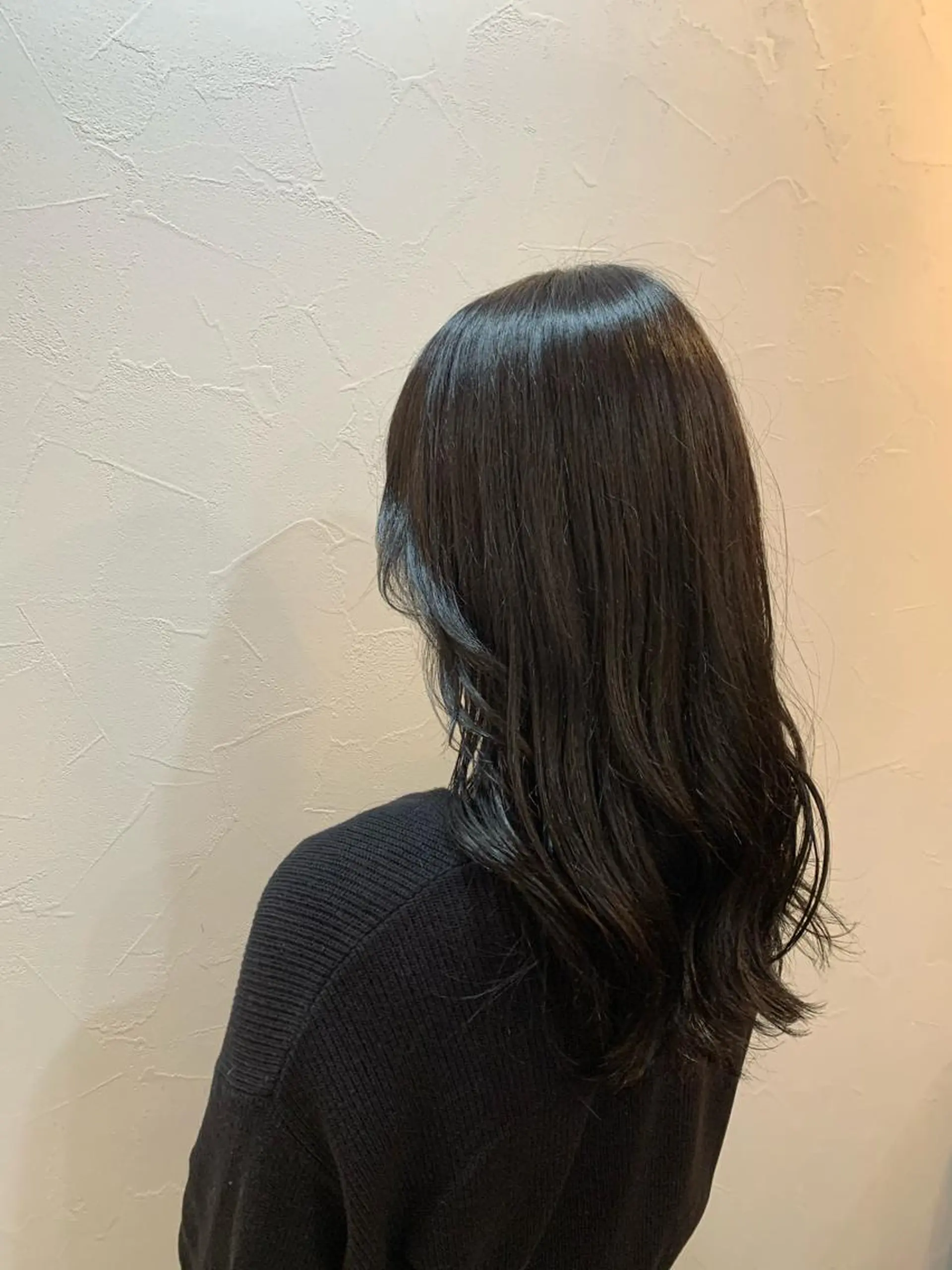 セミロング カラー バイオレットカラー ☺︎Ayaka ☺︎のヘアスタイル