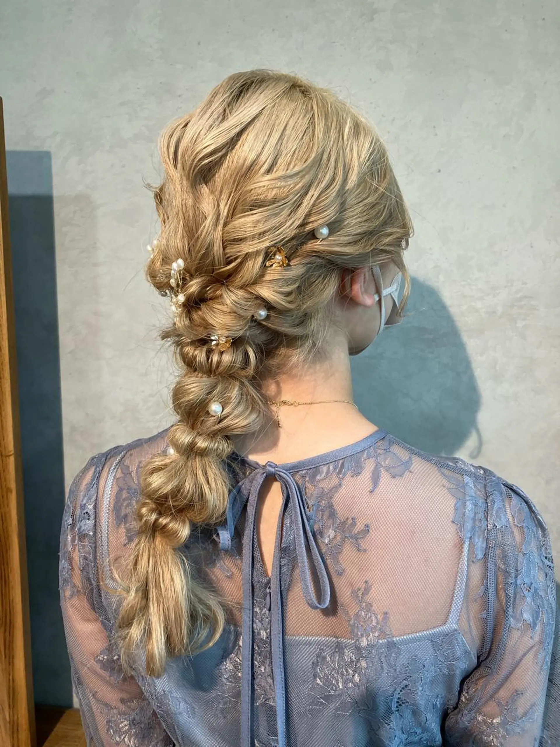 ヘアアレンジ 結婚式・ブライダル Hair&Make Nahoのマツエク・マツパデザイン