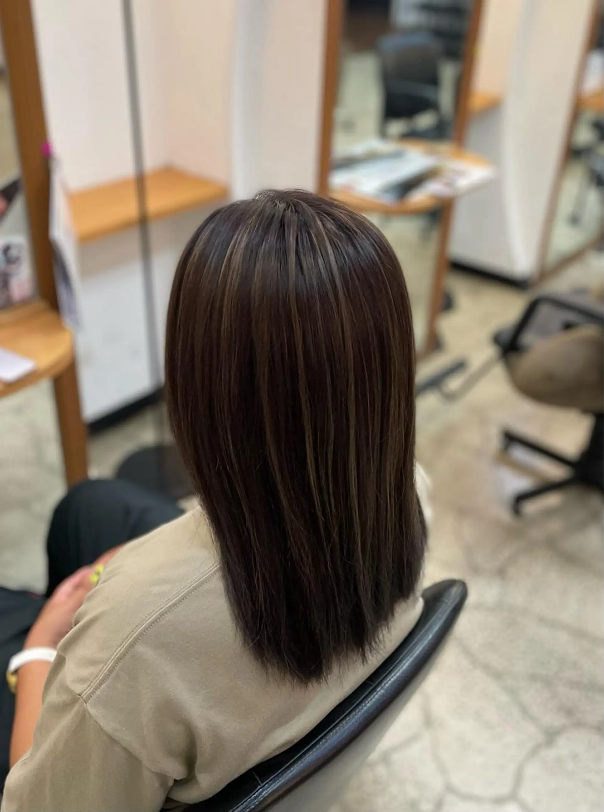 ミディアム ハイライト スーパーカット　tip&toe所属・松山弘樹/ 佐倉/髪質改善のヘアスタイル