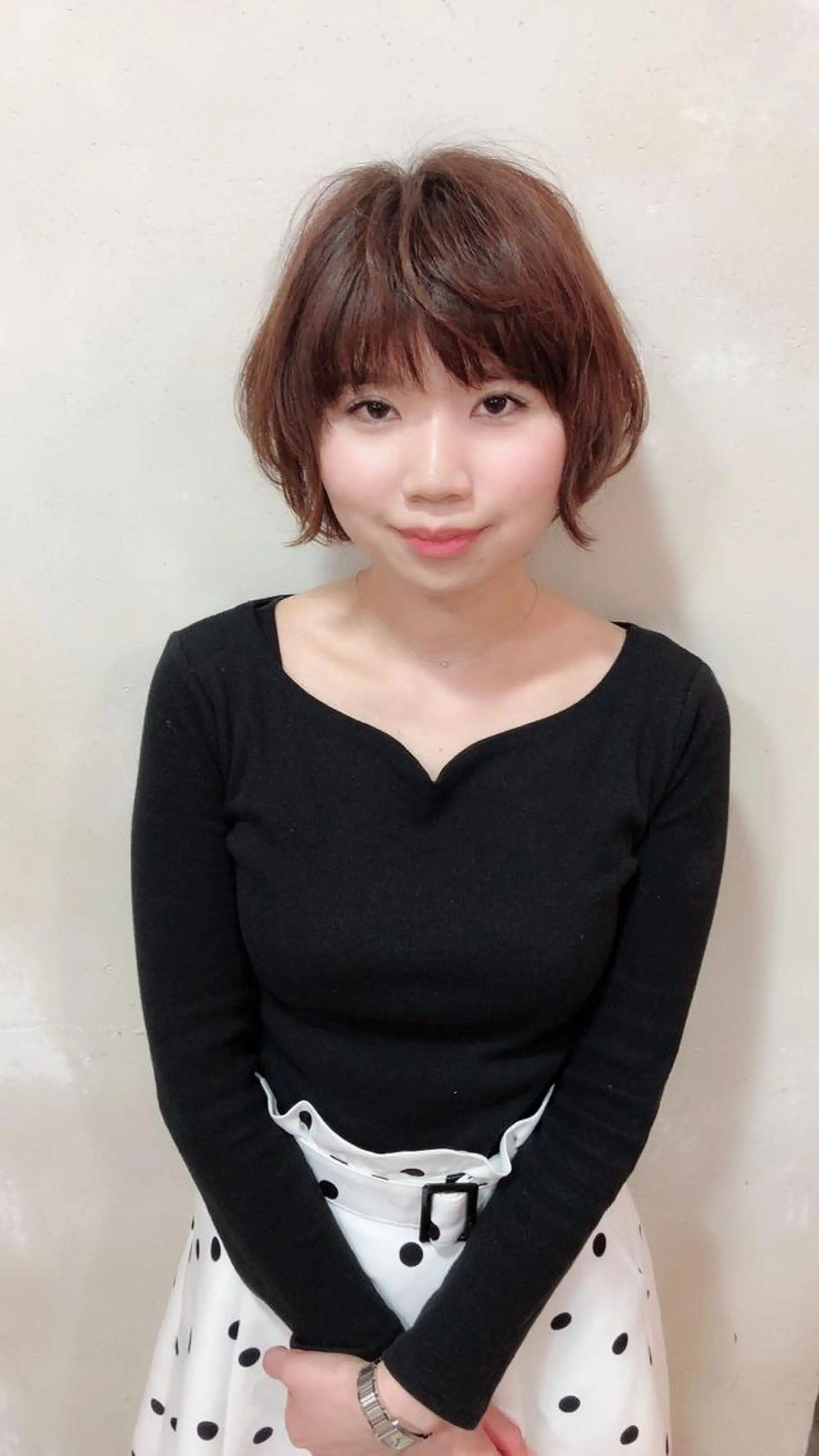 ショート ショートヘア レイヤーカット✂︎池 袋個室サロンkumaのヘアスタイル