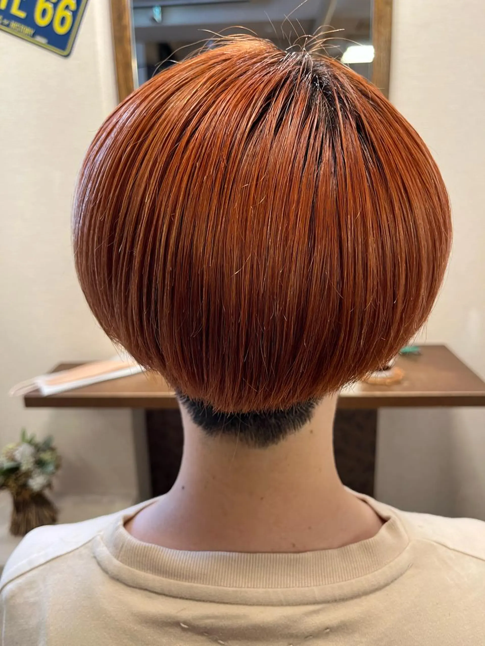 ショート カラー liL  hair サトウリョウタのヘアスタイル