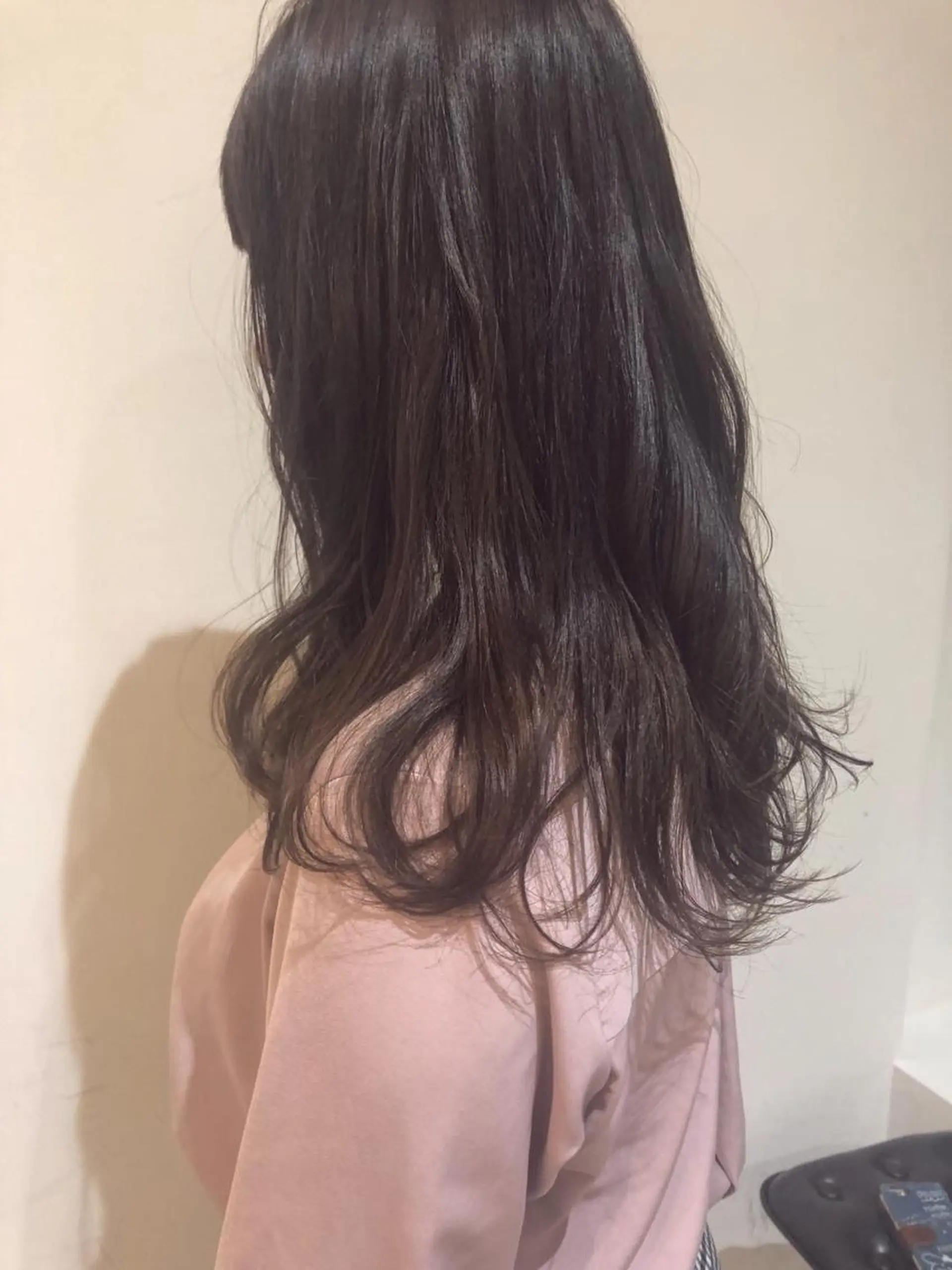 セミロング ヘアカラー トリートメント 似合わせ艶髪カラー ❤️ハダユミのヘアスタイル