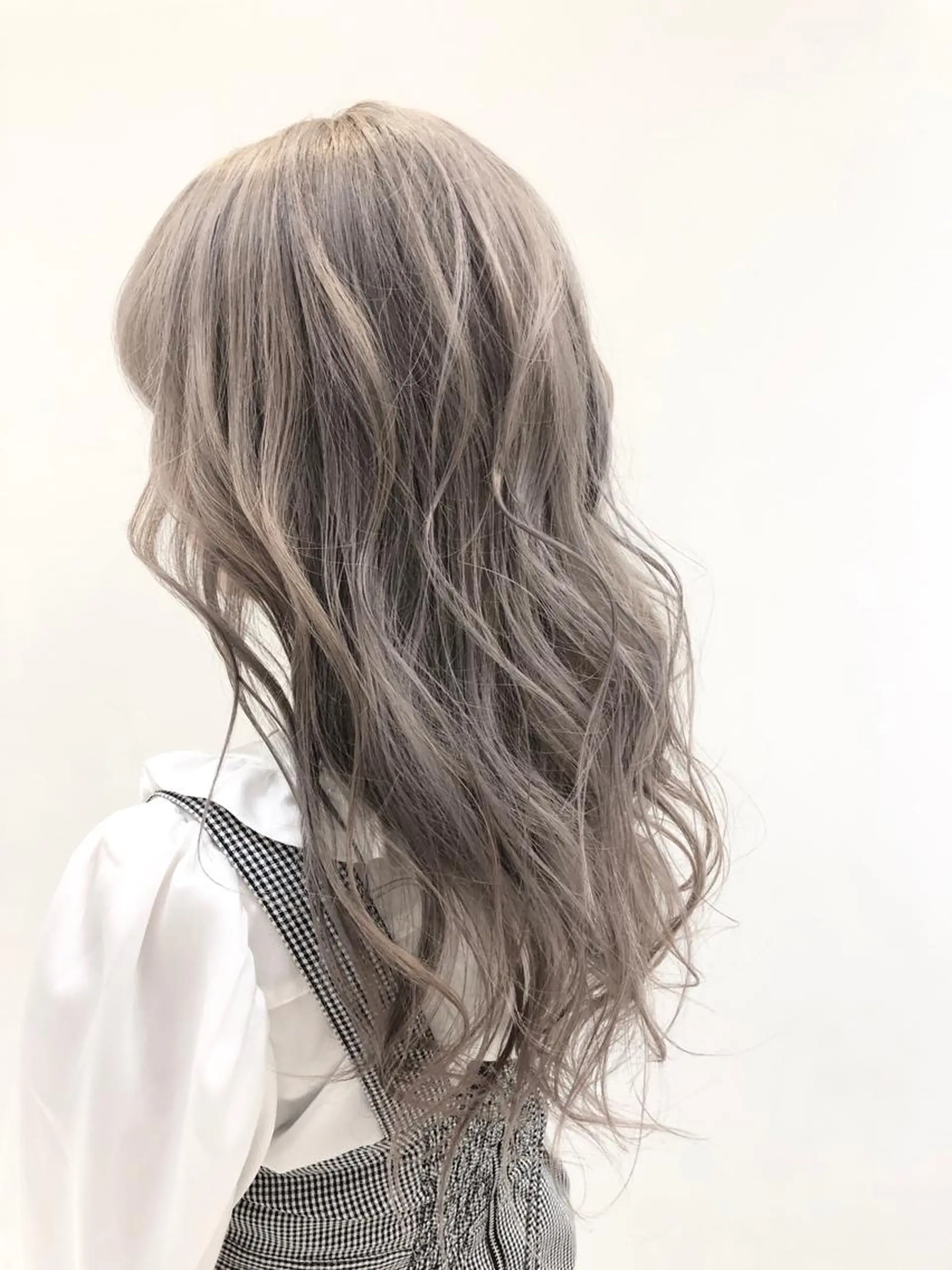 ロング カラー カット ヘアカラー エクステ シールエクステ×美髪 改善/ヨシモトカンジのヘアスタイル