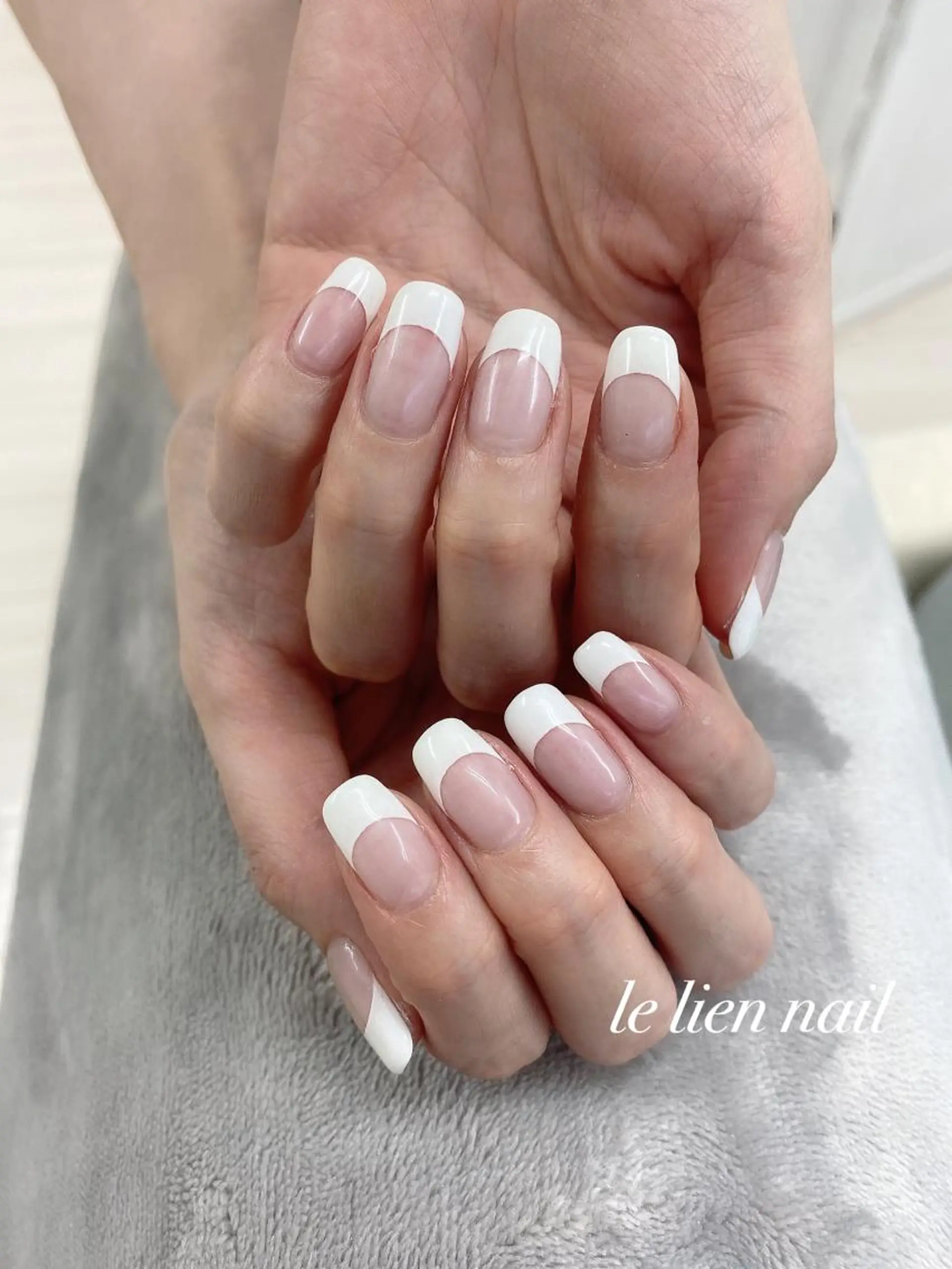 ネイル フレンチネイル le lien nailのネイルデザイン