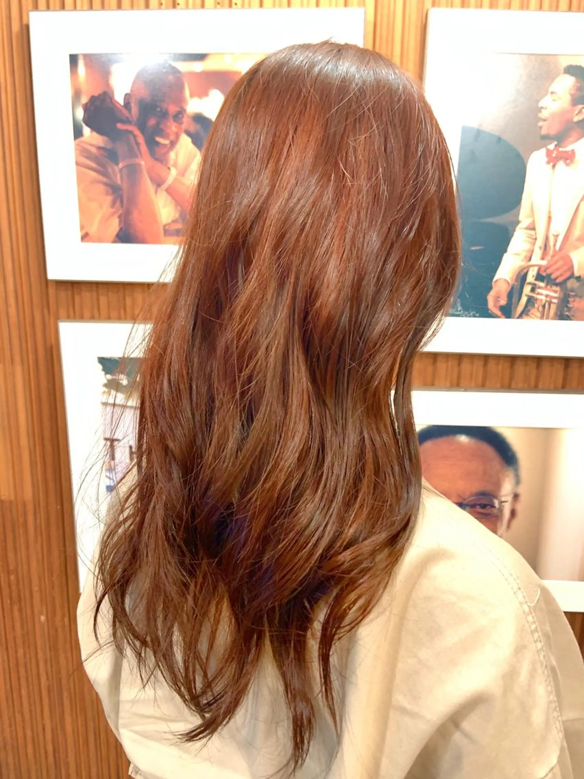 ロング アオキ サキ💫のヘアスタイル