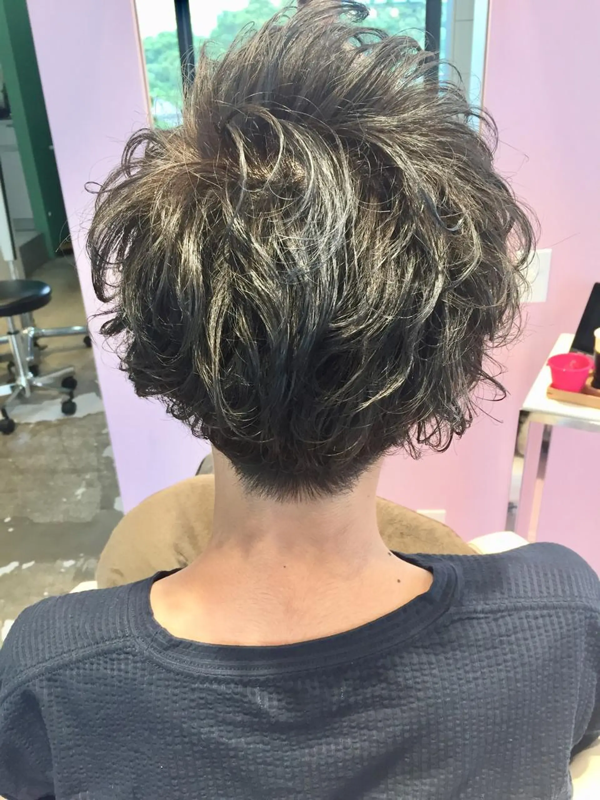 メンズ カット ヘアカラー トリートメント 所渉/韓国レイヤー /ウルフカットのヘアスタイル