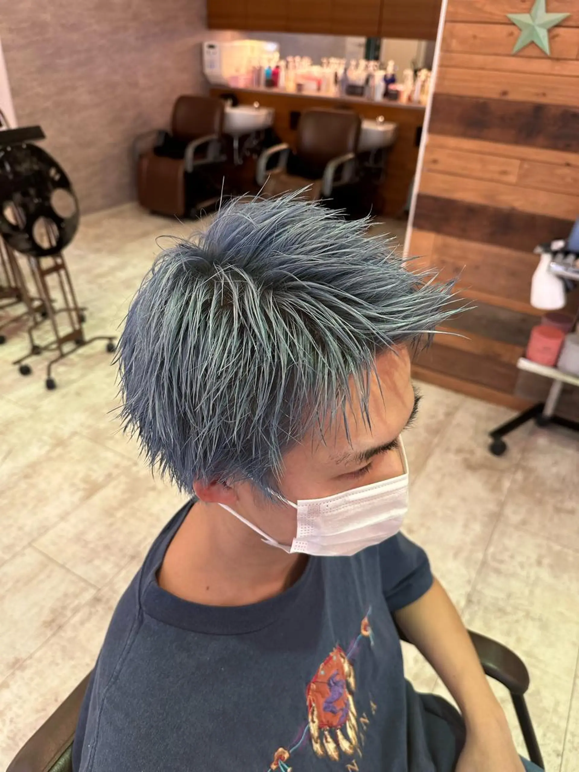 メンズ メンズブリーチ Plaatje🤍 はるか🕊のヘアスタイル