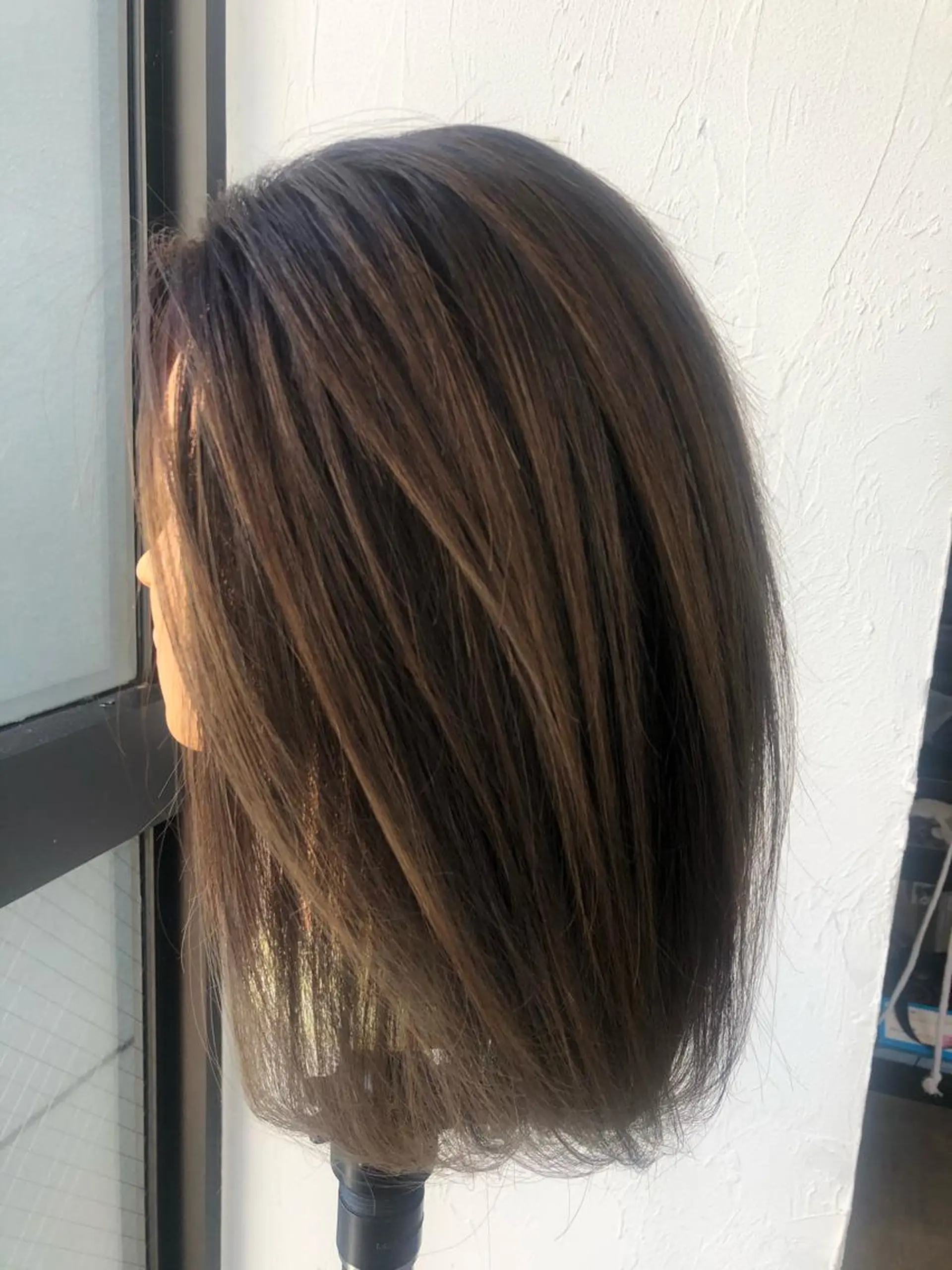 ミディアム カラー 髪質改善&ブリーチ 伊勢 祐一郎のヘアスタイル