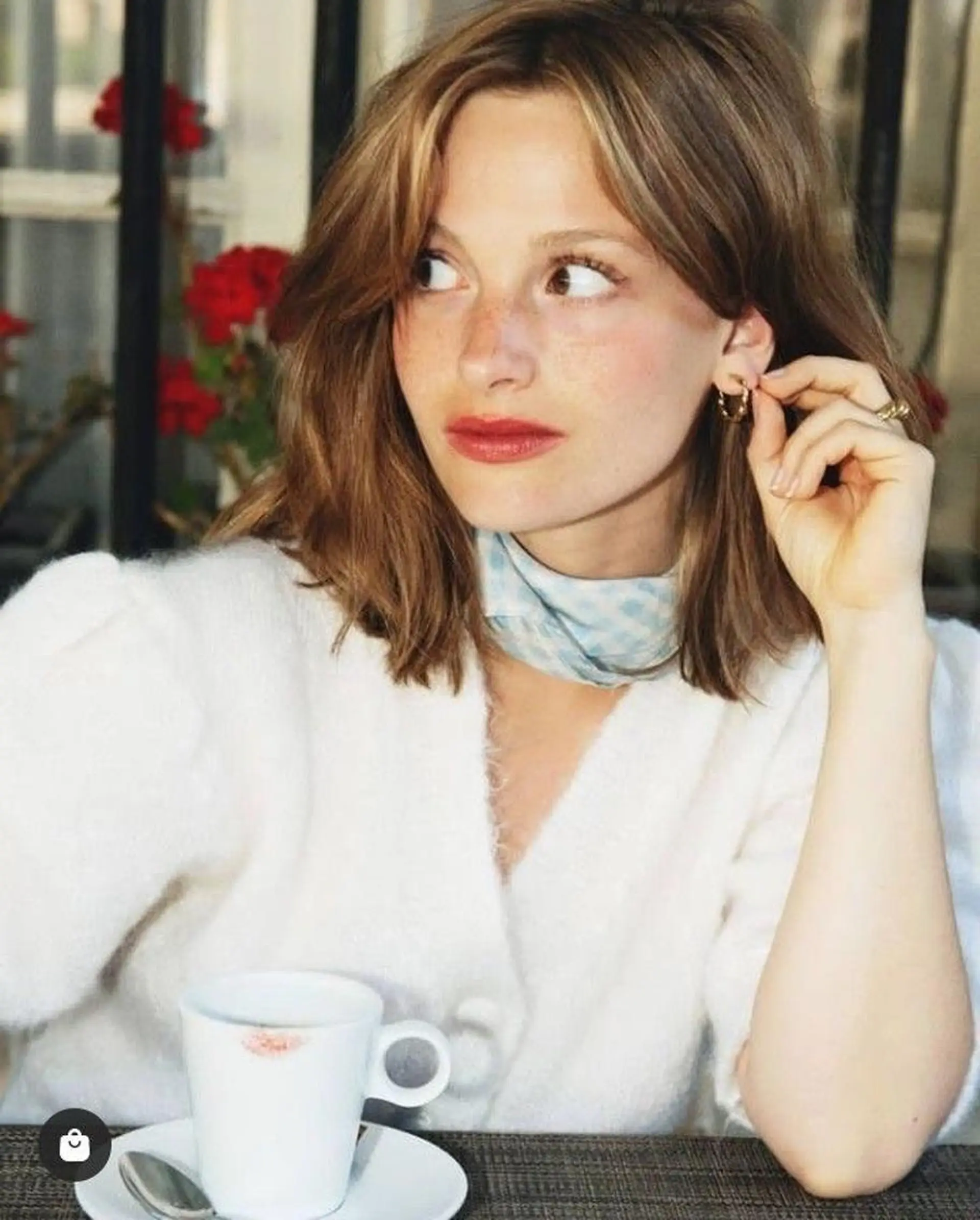 ミディアム Leverage New York所属・小滝 楓のヘアスタイル