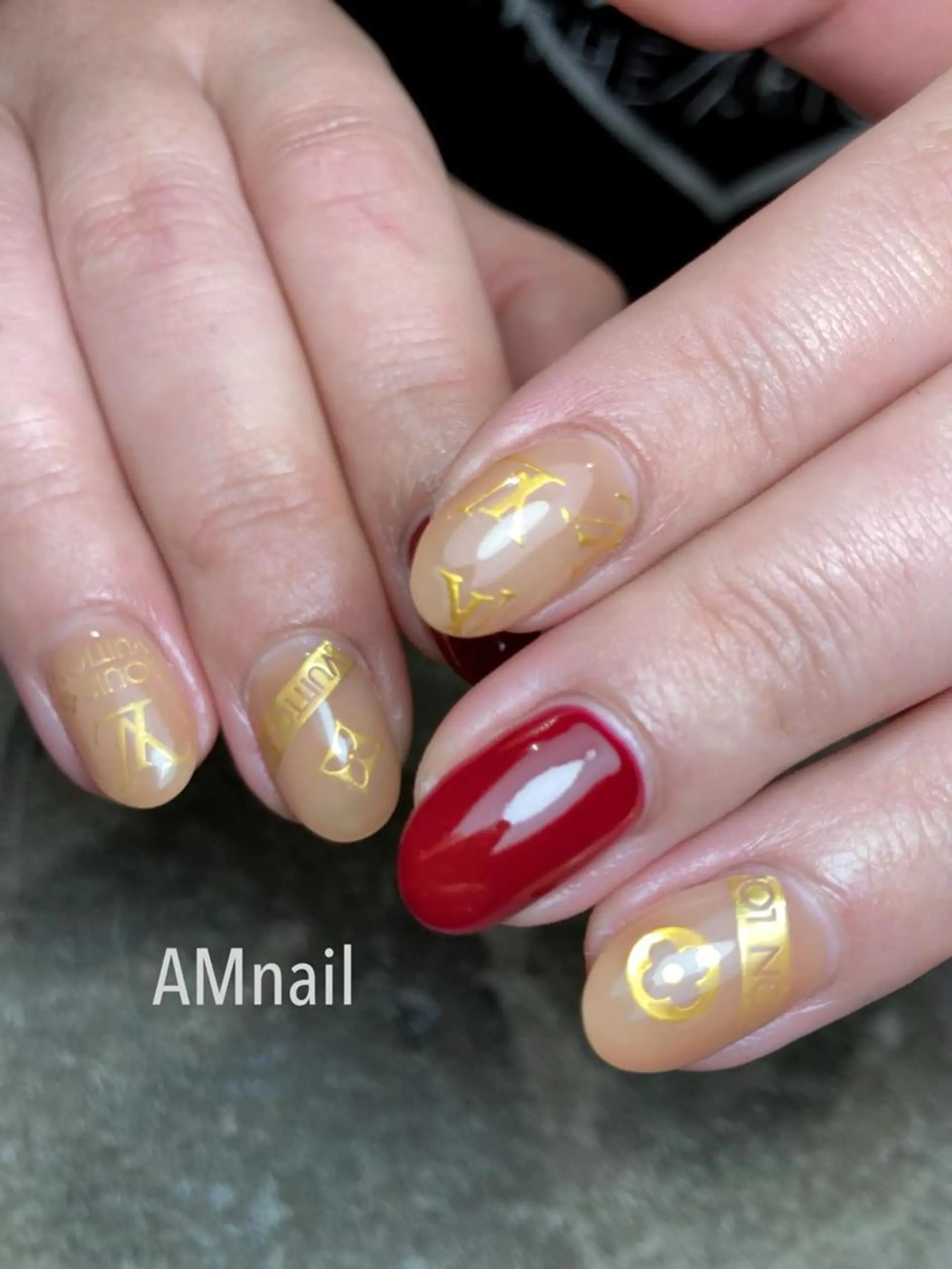 ネイル アートネイル 持ち込み ハンドネイル Am:nail 柏 SUE（スゥ）のネイルデザイン