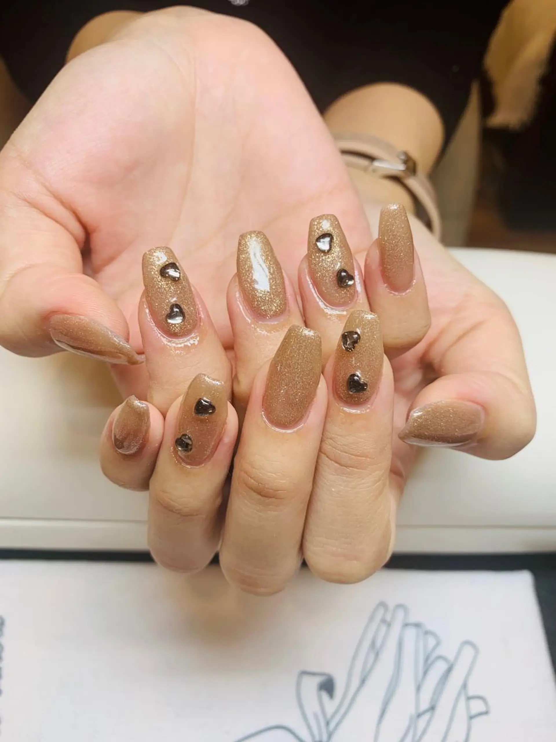 ネイル Ui_Amor (パラジェル)のネイルデザイン