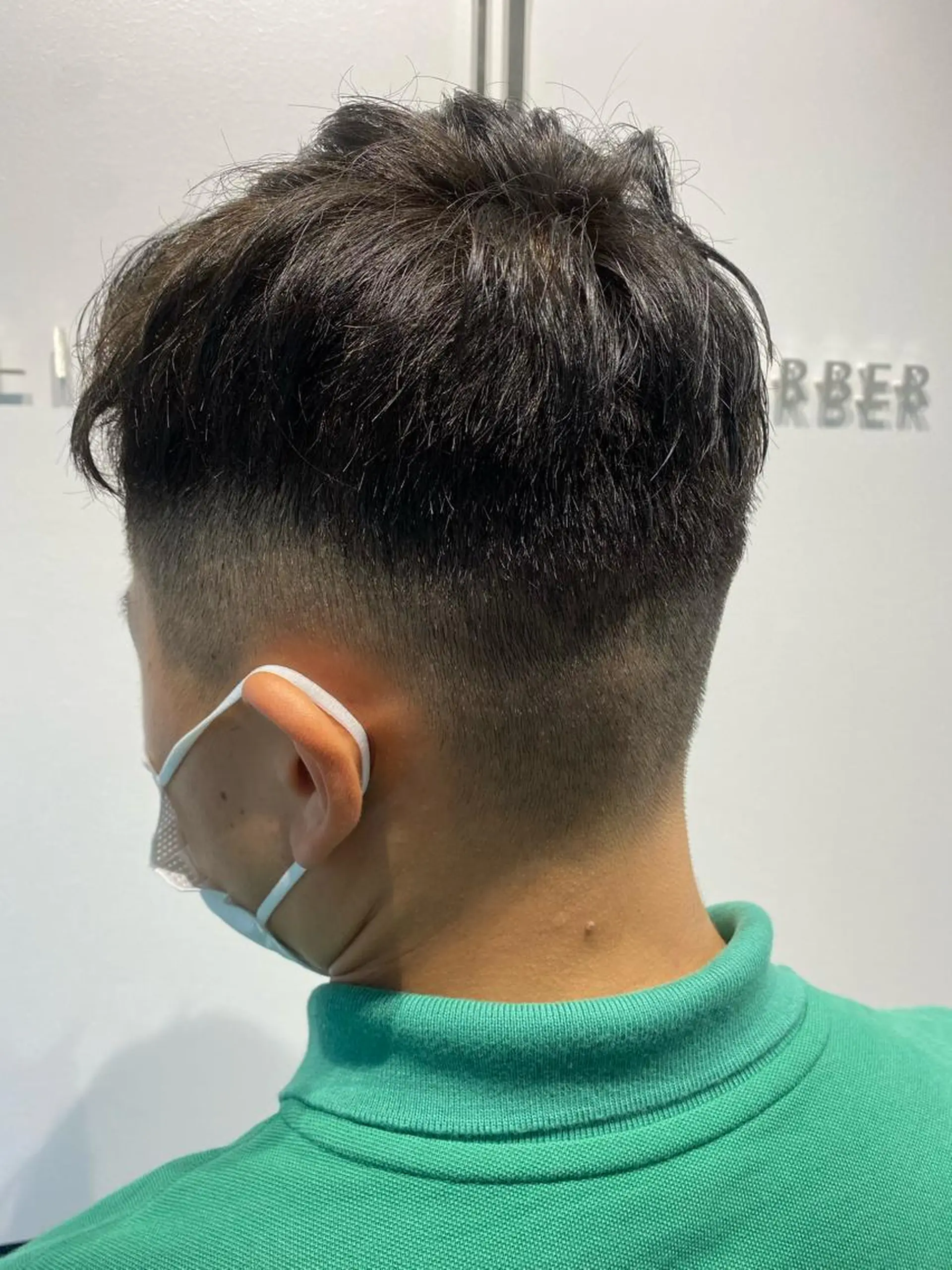 ショート メンズ フェードカット マンバンヘア モヒカン マッシュ メンズショート カット HANA ハナのヘアスタイル