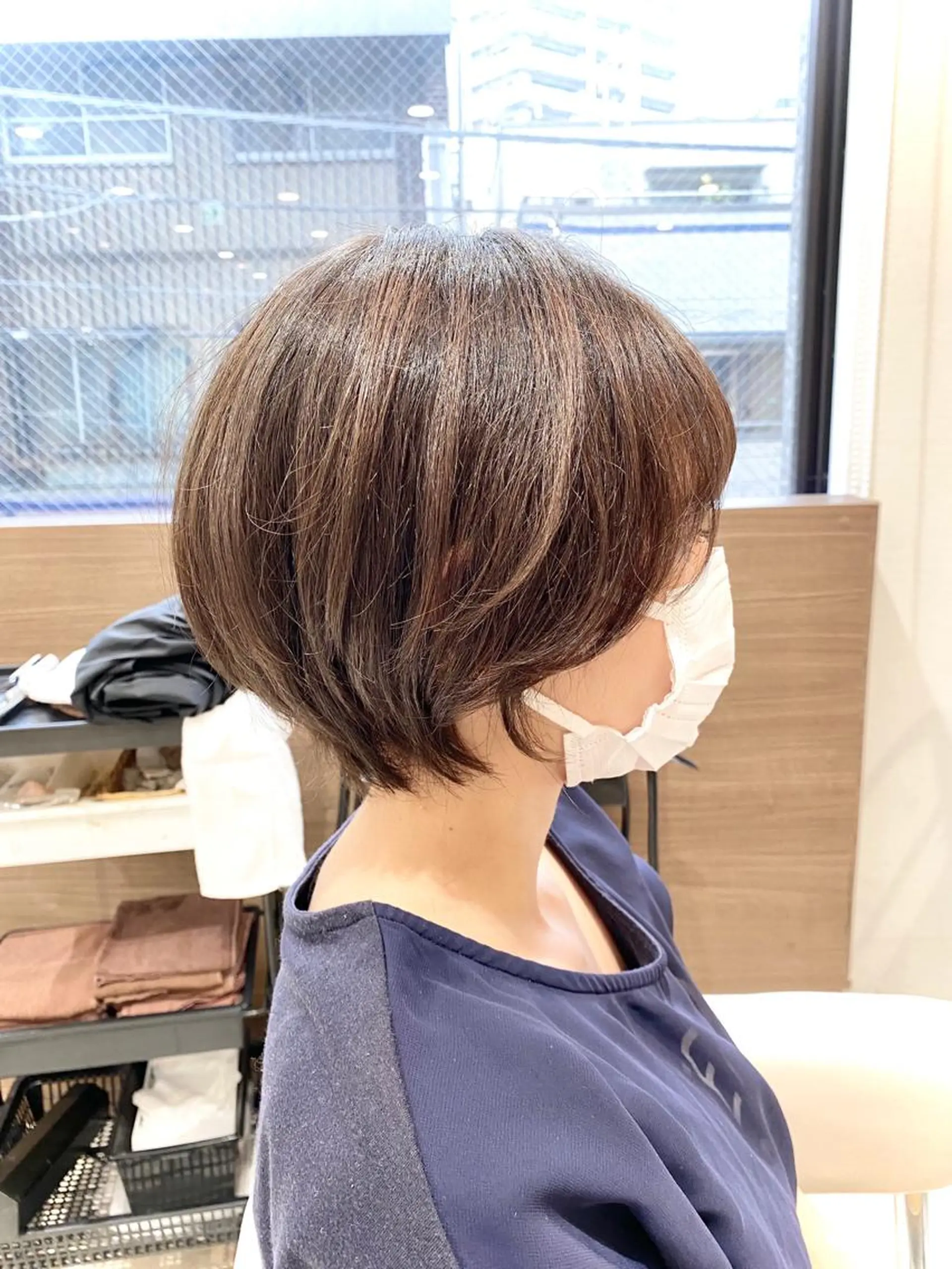 ショート カラー 横山 直輝のヘアスタイル