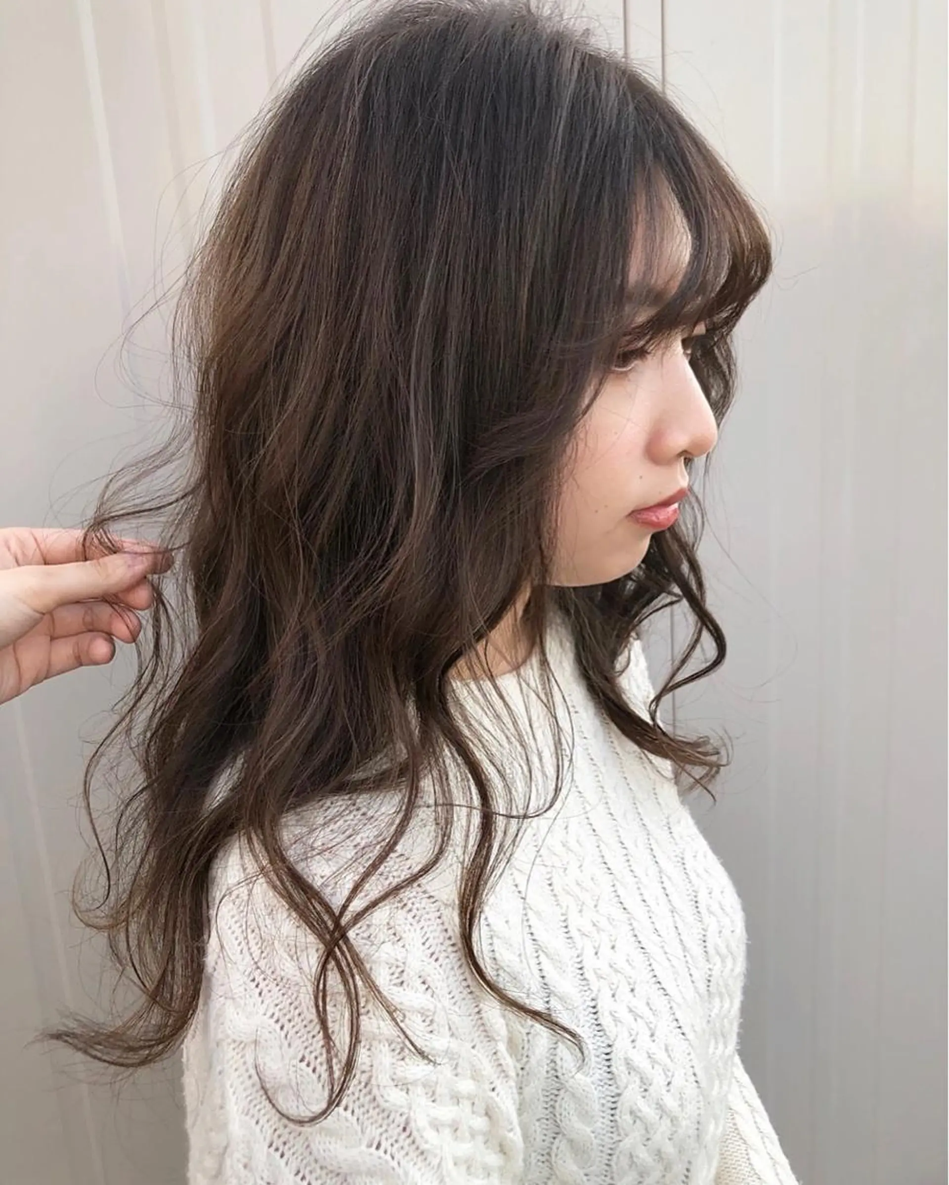 ロング 山本 尚輝のヘアスタイル