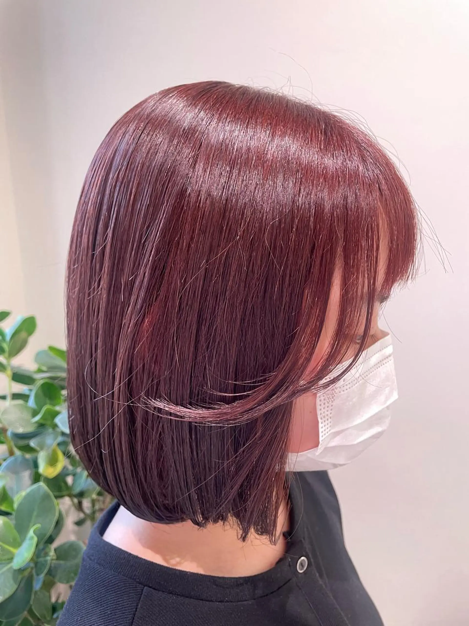 ショート カラー ブリーチ ブリーチなしカラー ピンクカラー ヘアカラー ボブ/インナーカラー /眉毛/Miyuのヘアスタイル