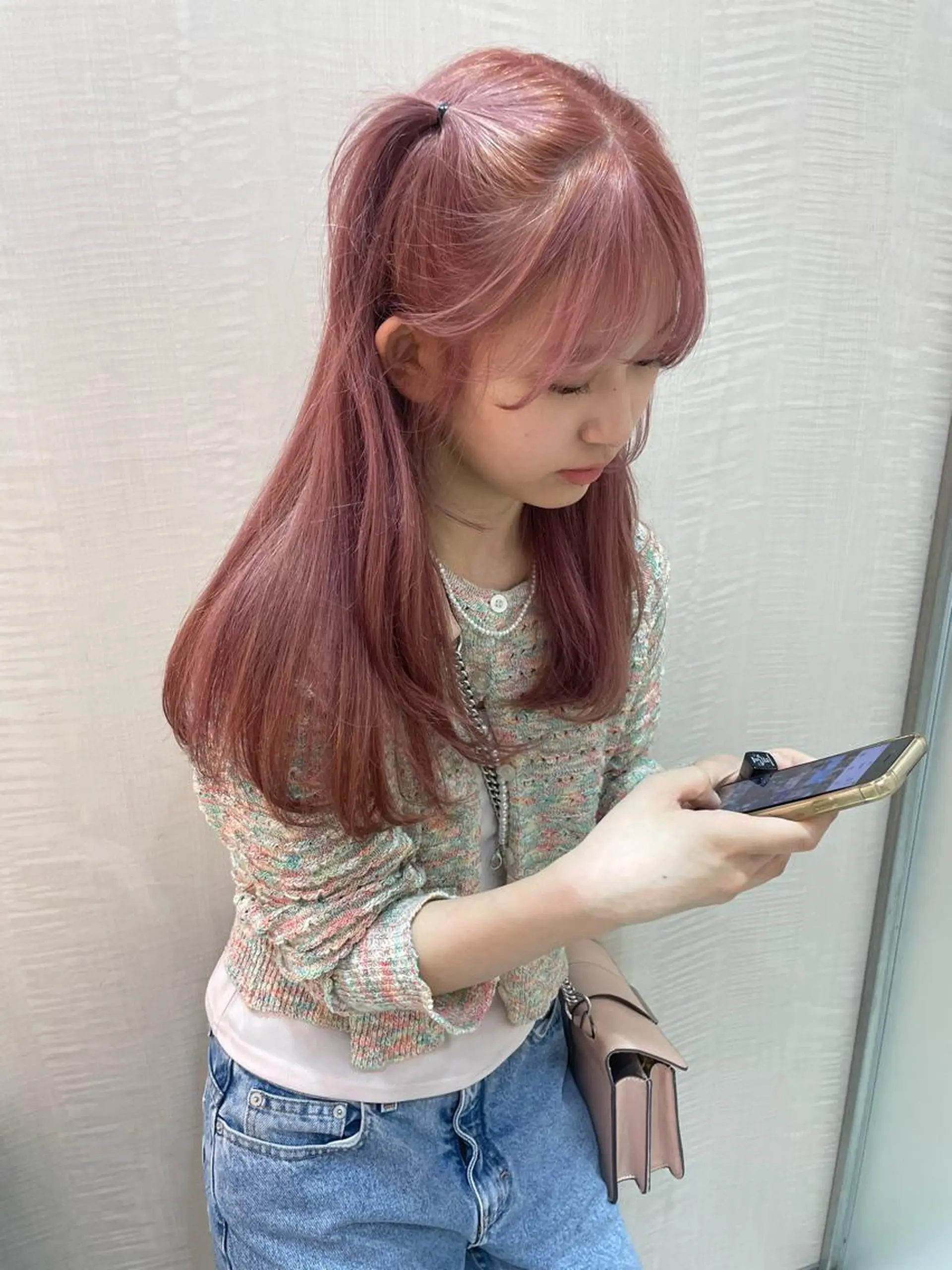 ロング カラー ヘアカラー miyu /大阪美容室のヘアスタイル