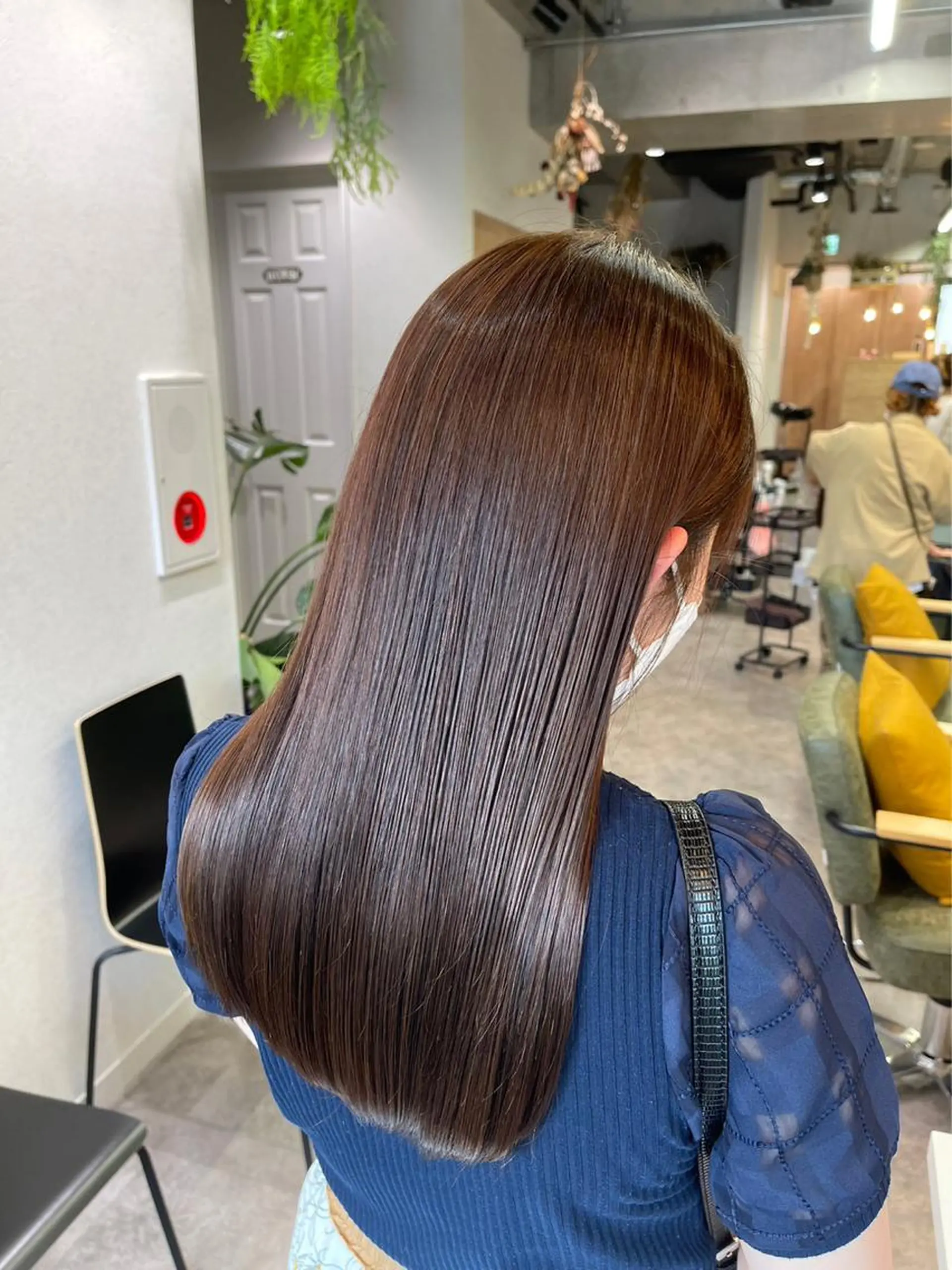 ロング カラー 髪質改善/縮毛矯正/ 艶カラー/ヘッドスパのヘアスタイル