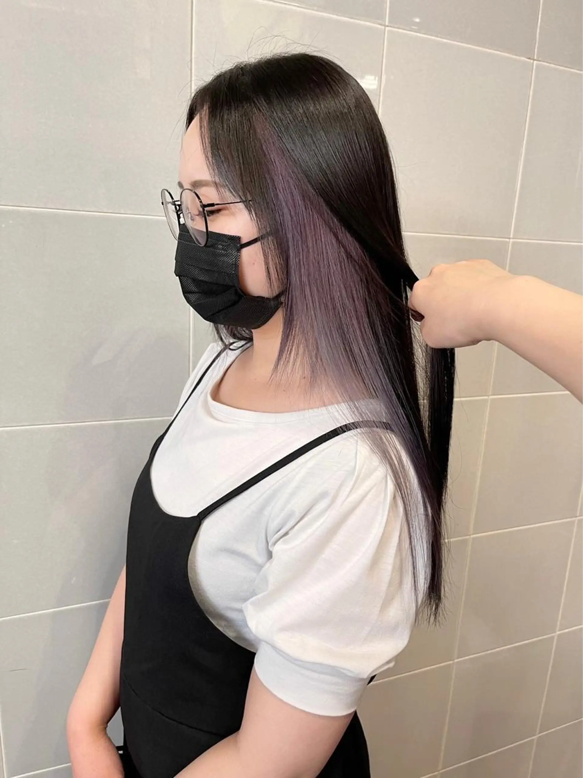ロング ヘアカラー YUIMARL SUZUKAのヘアスタイル