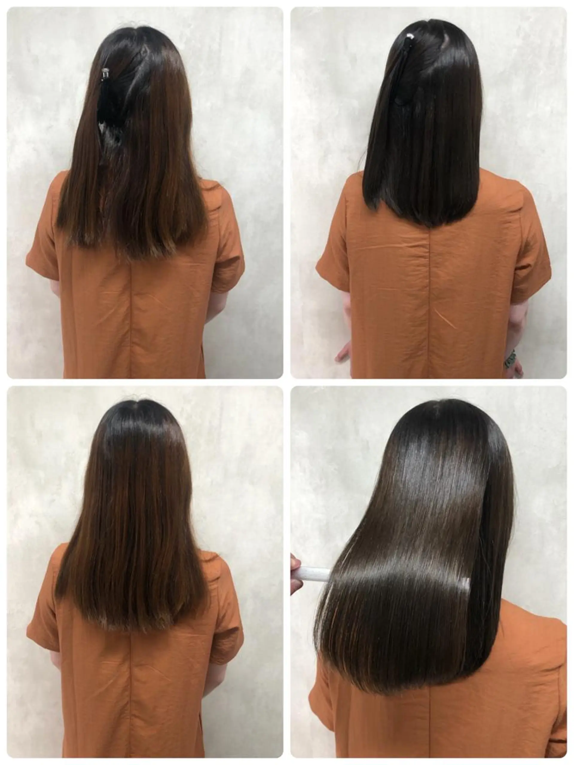 ミディアム カット ヘアカラー 縮毛矯正 トリートメント ⚠️美容室迷子⚠️ 谷口にお任せ😊のヘアスタイル