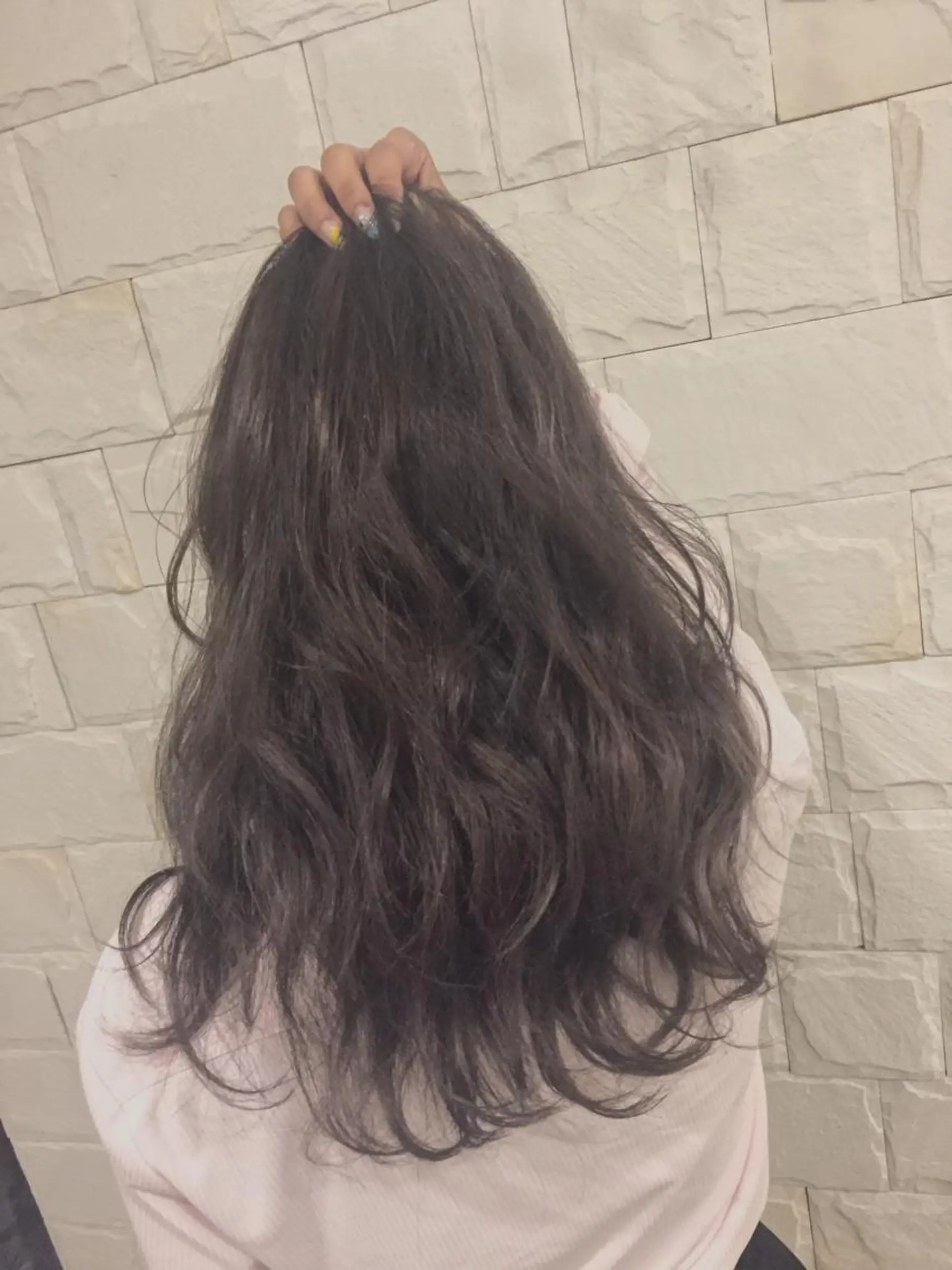 ロング カラー _WHITE 高槻店 平野湧人　/髪質改善のヘアスタイル