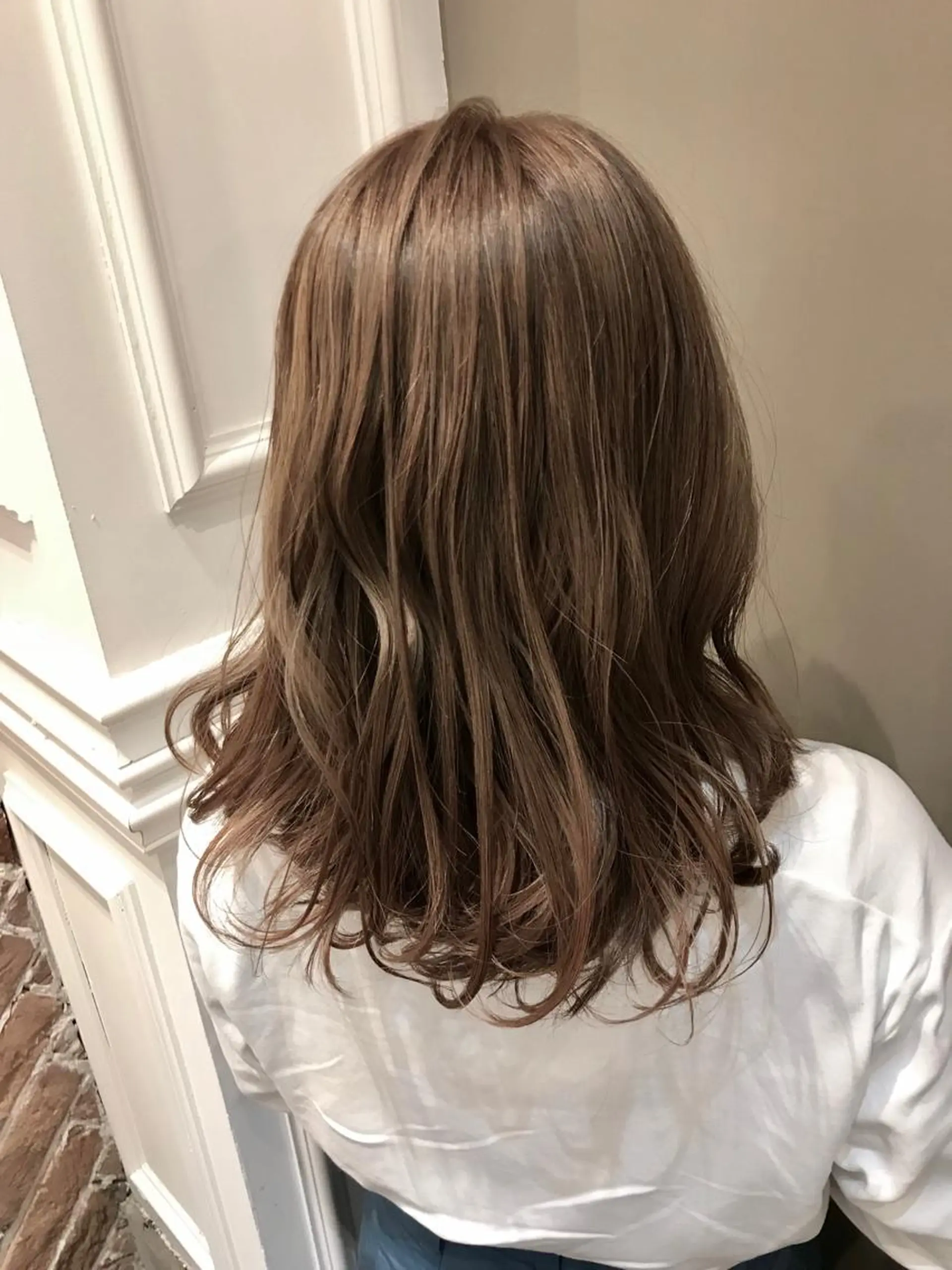 セミロング 神野 雅樹のヘアスタイル